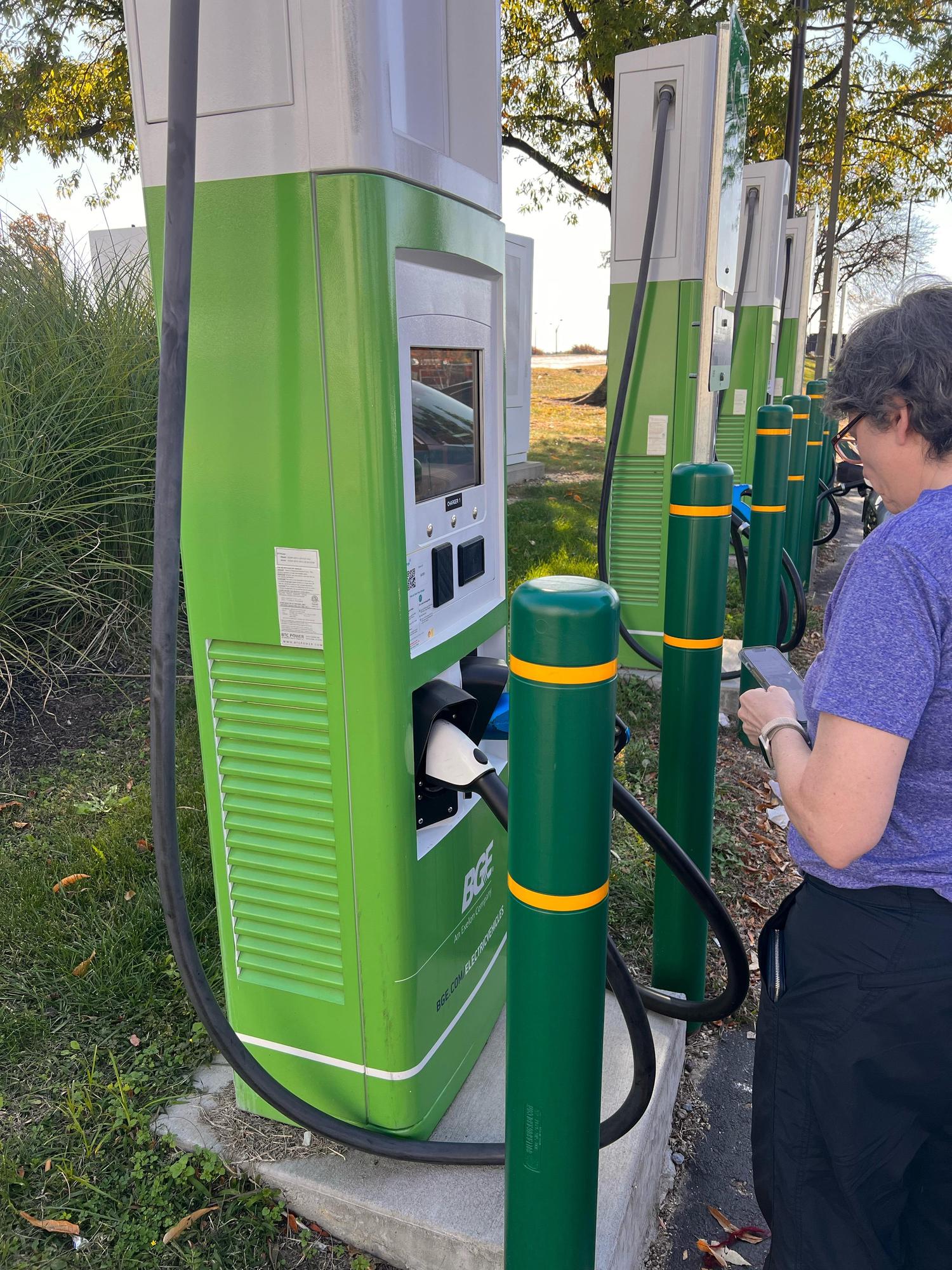 BGE EVsmart BWI Airport Cell Phone Lot Baltimore, MD EV Station