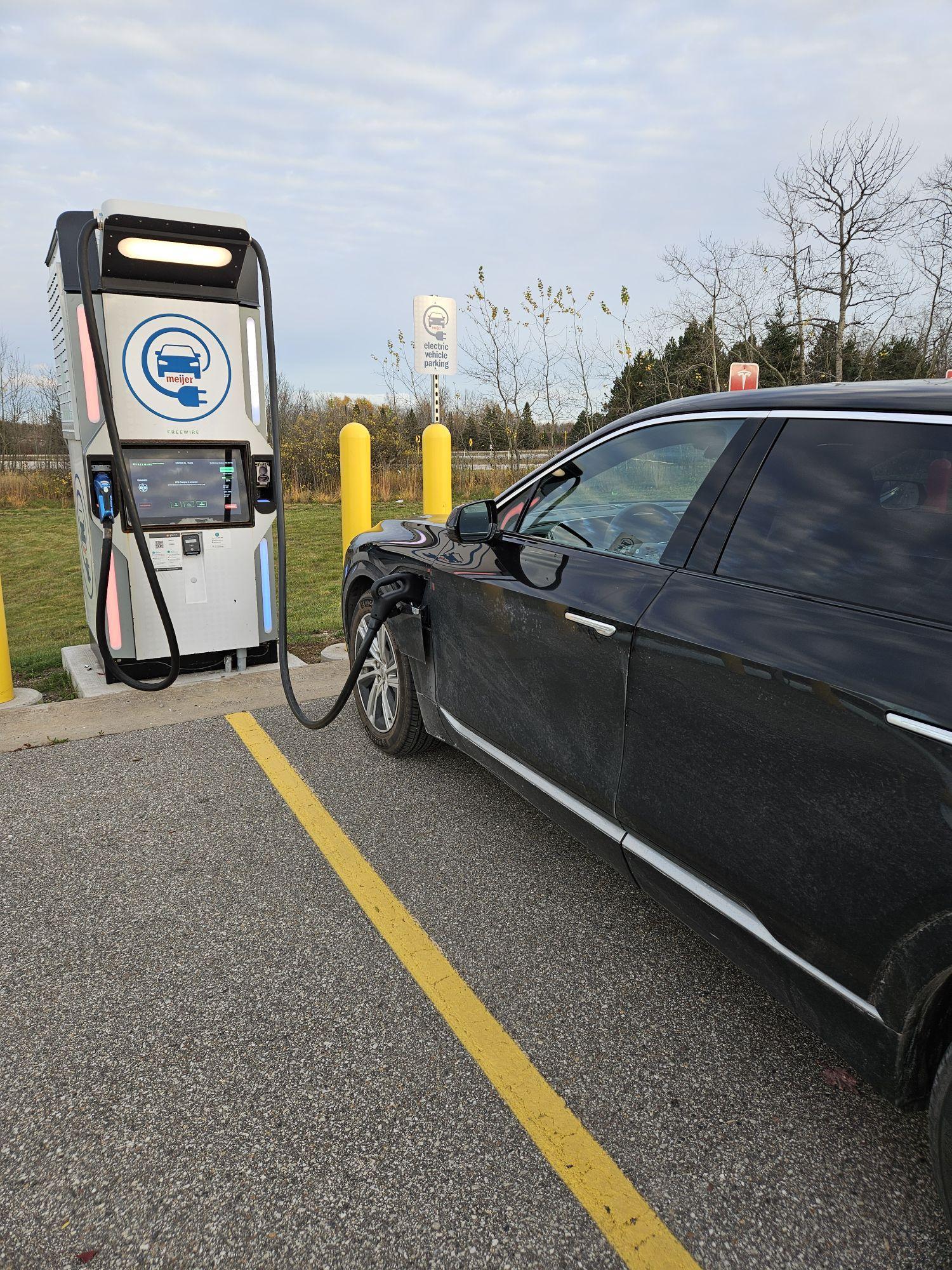 Meijer Sault Ste Marie (2) Sault Ste. Marie, MI EV Station