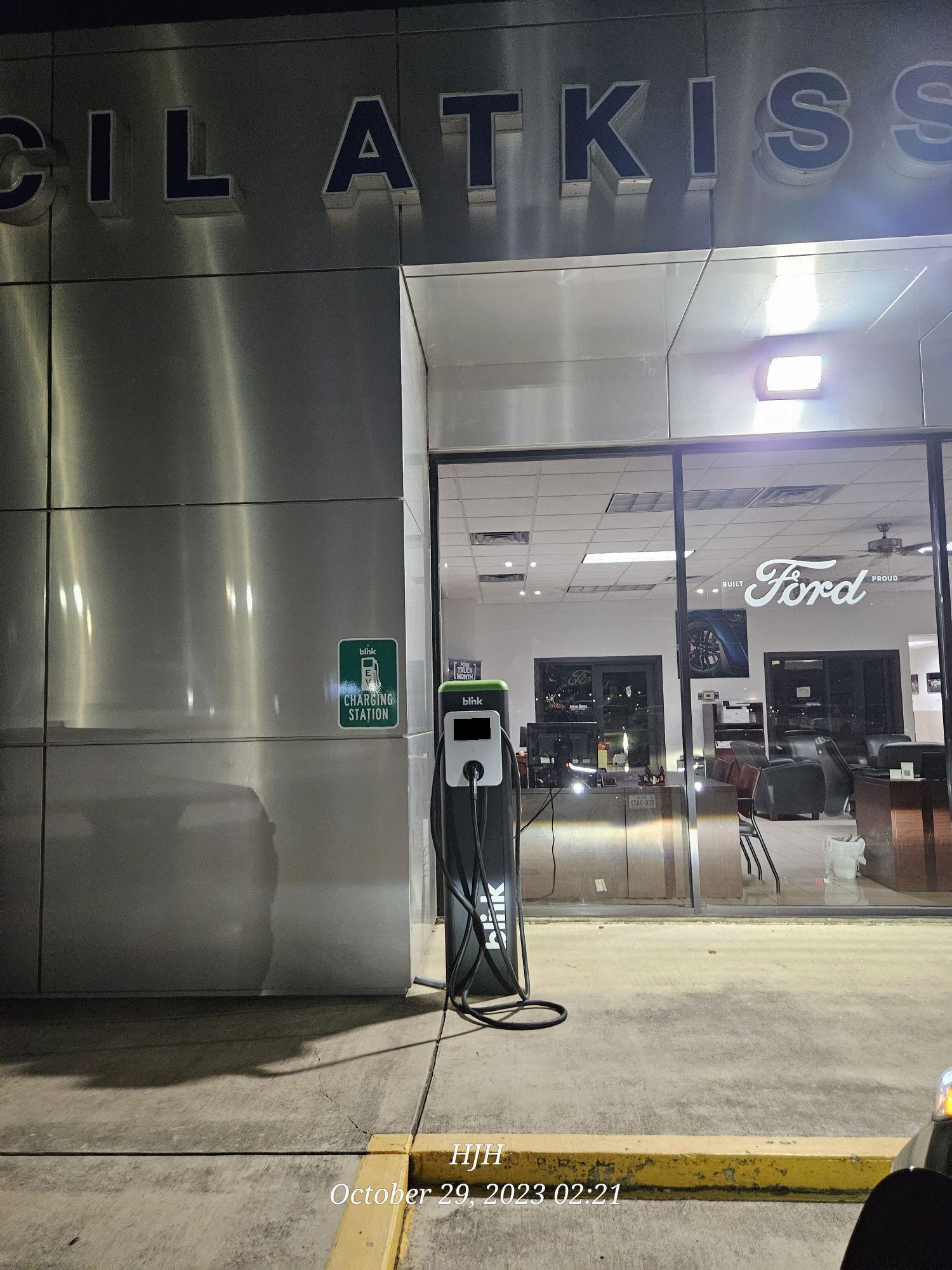 Cecil Atkission Ford Hondo Hondo, TX EV Station