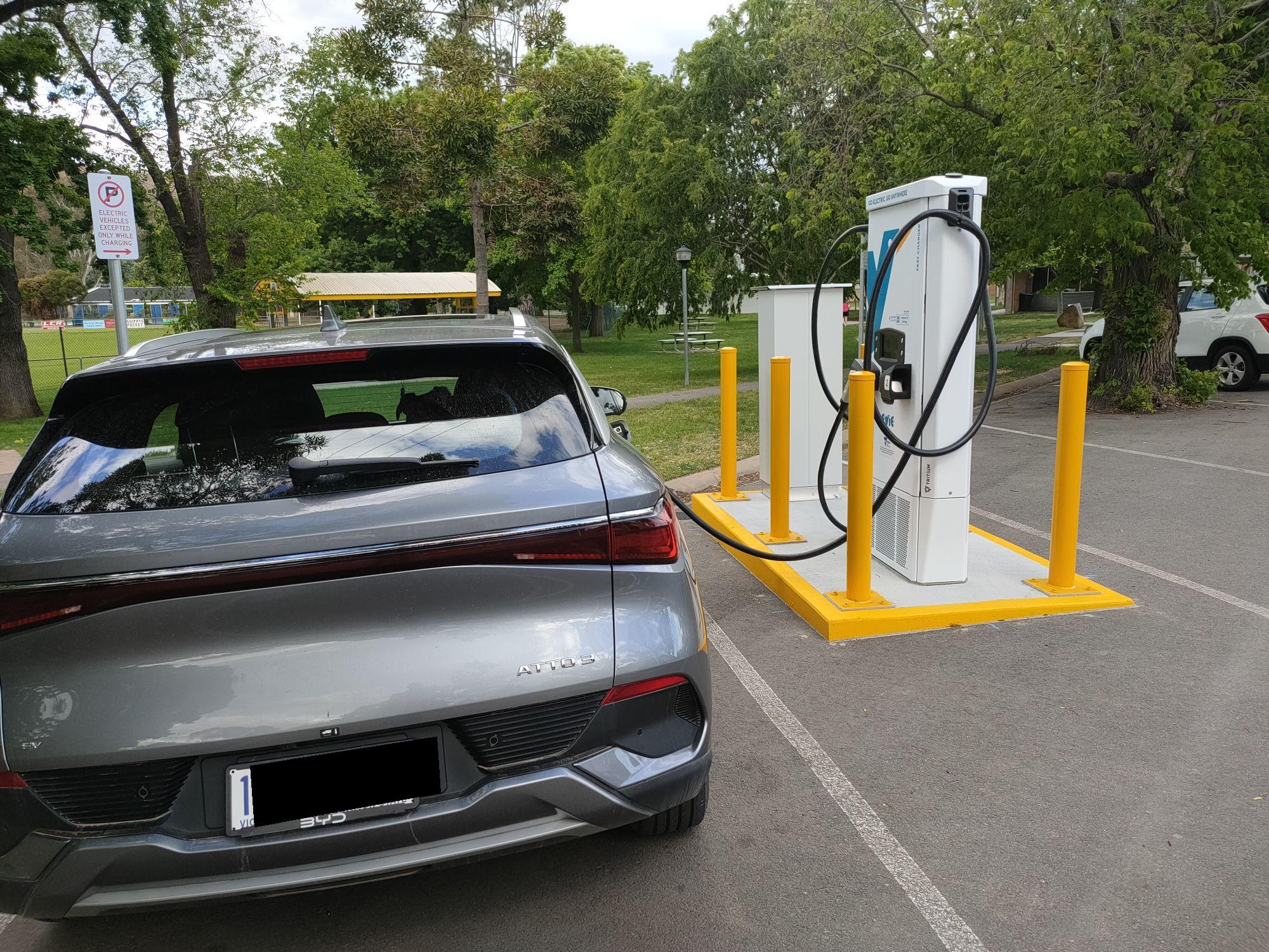 126 High Street Parking Heathcote, VIC EV Station