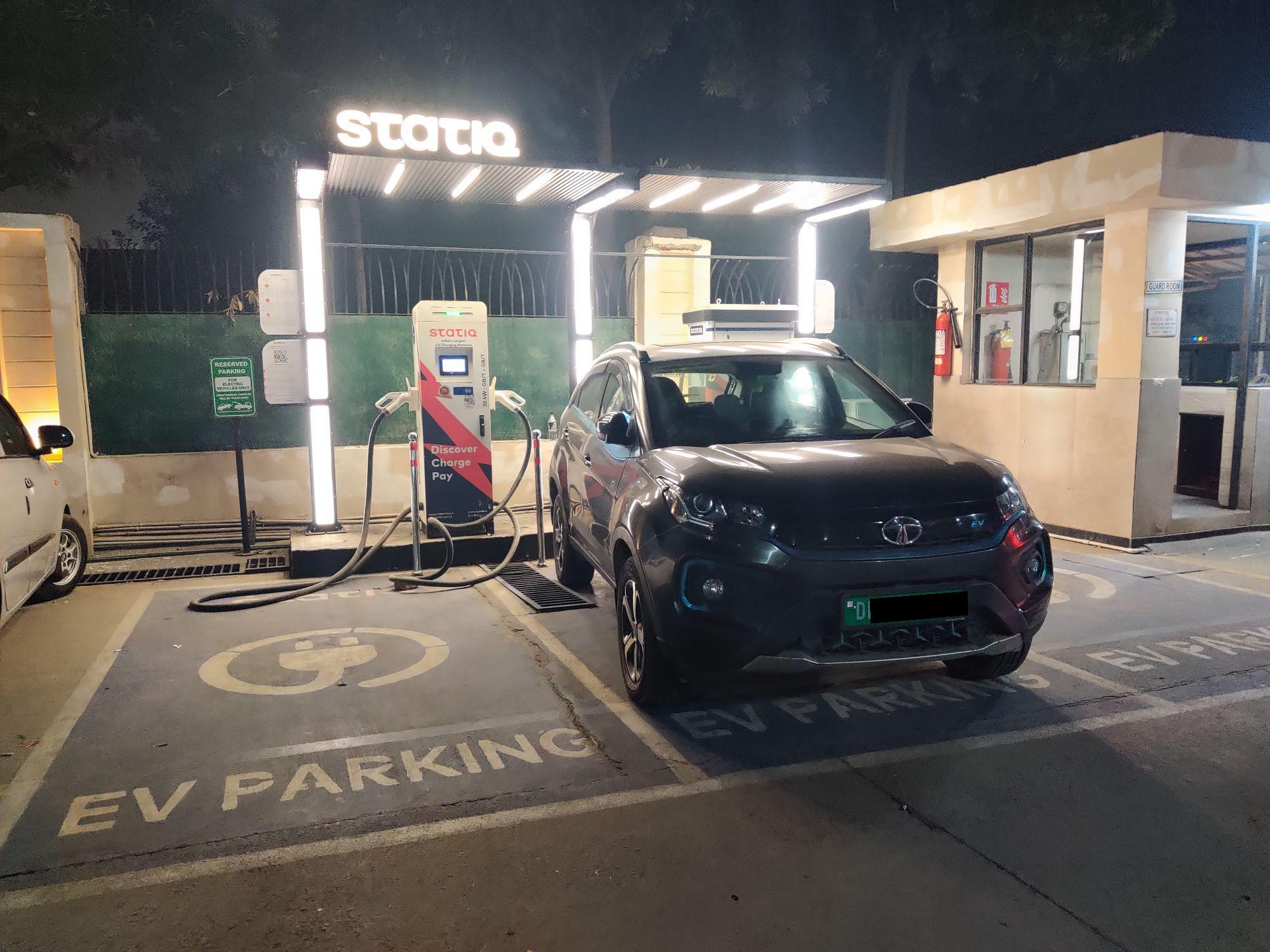 SSR Corporate Charging Station Faridabad, HR EV Station