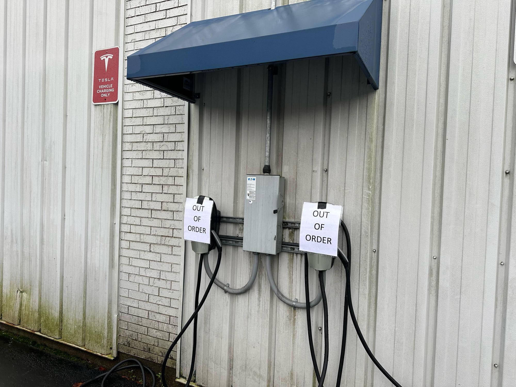 Matouk Factory Store Fall River, MA EV Station