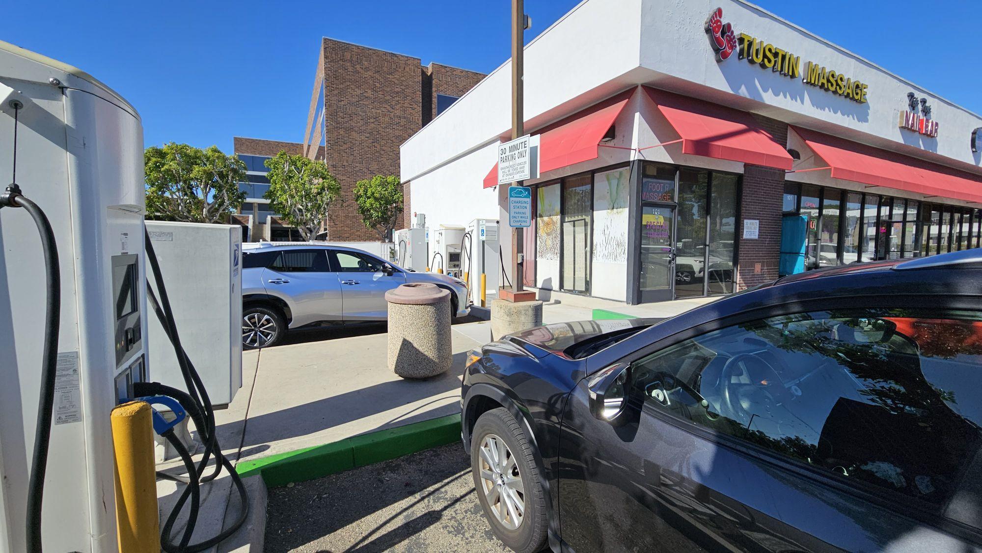 Oak Tree Plaza Tustin Massage Tustin, CA EV Station