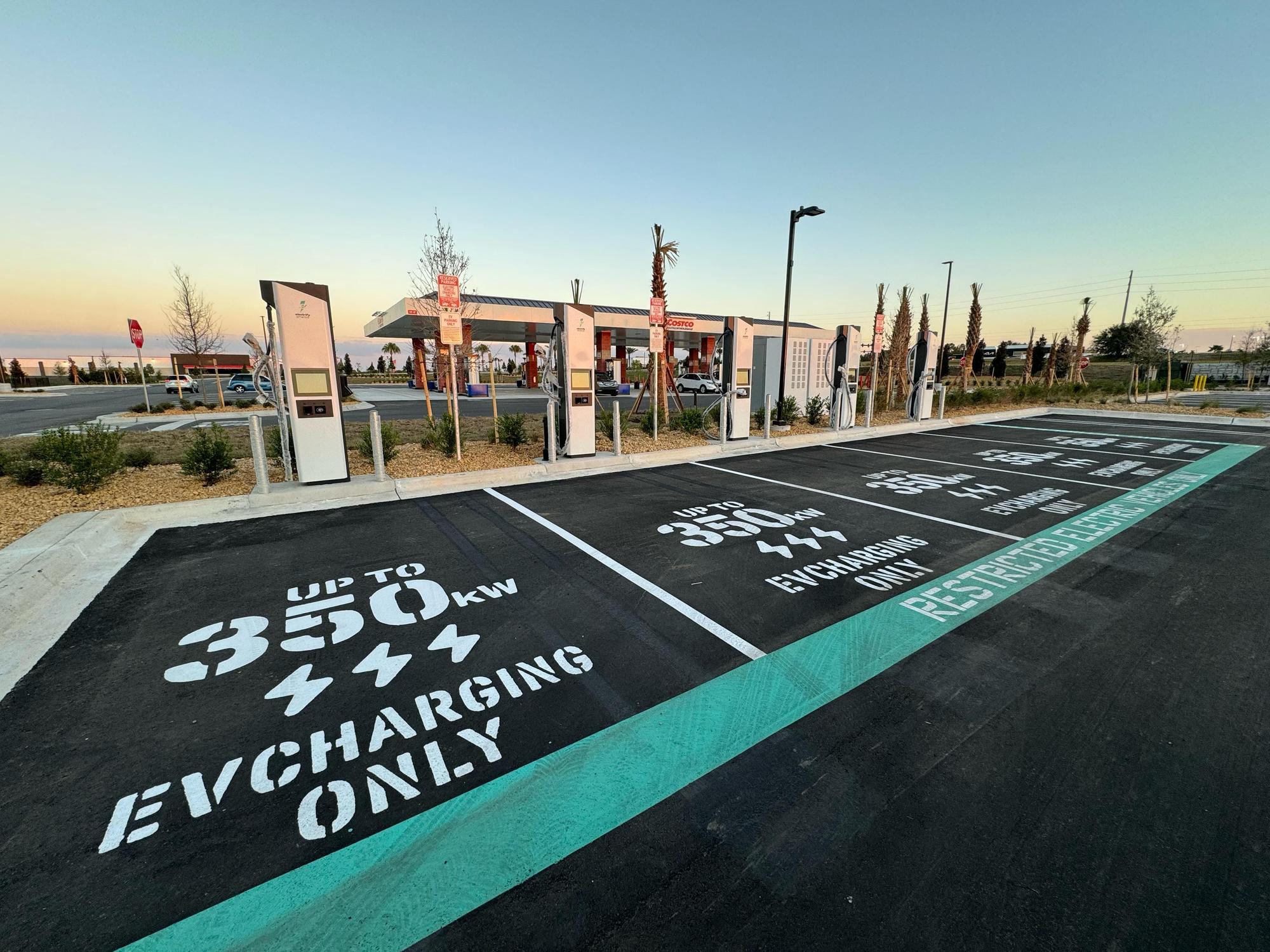 Costco Clermont Clermont, FL EV Station