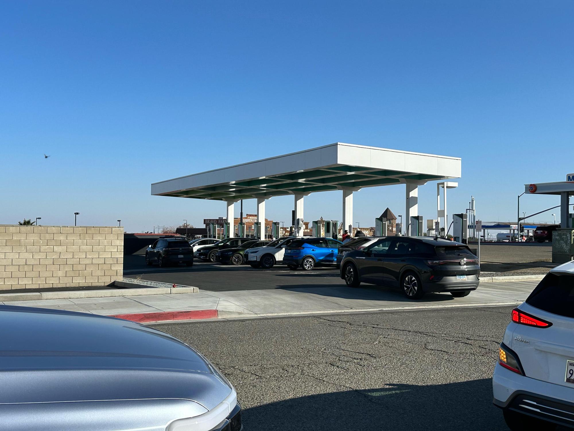 Chalios Mexican Restaurant Kettleman City, CA EV Station