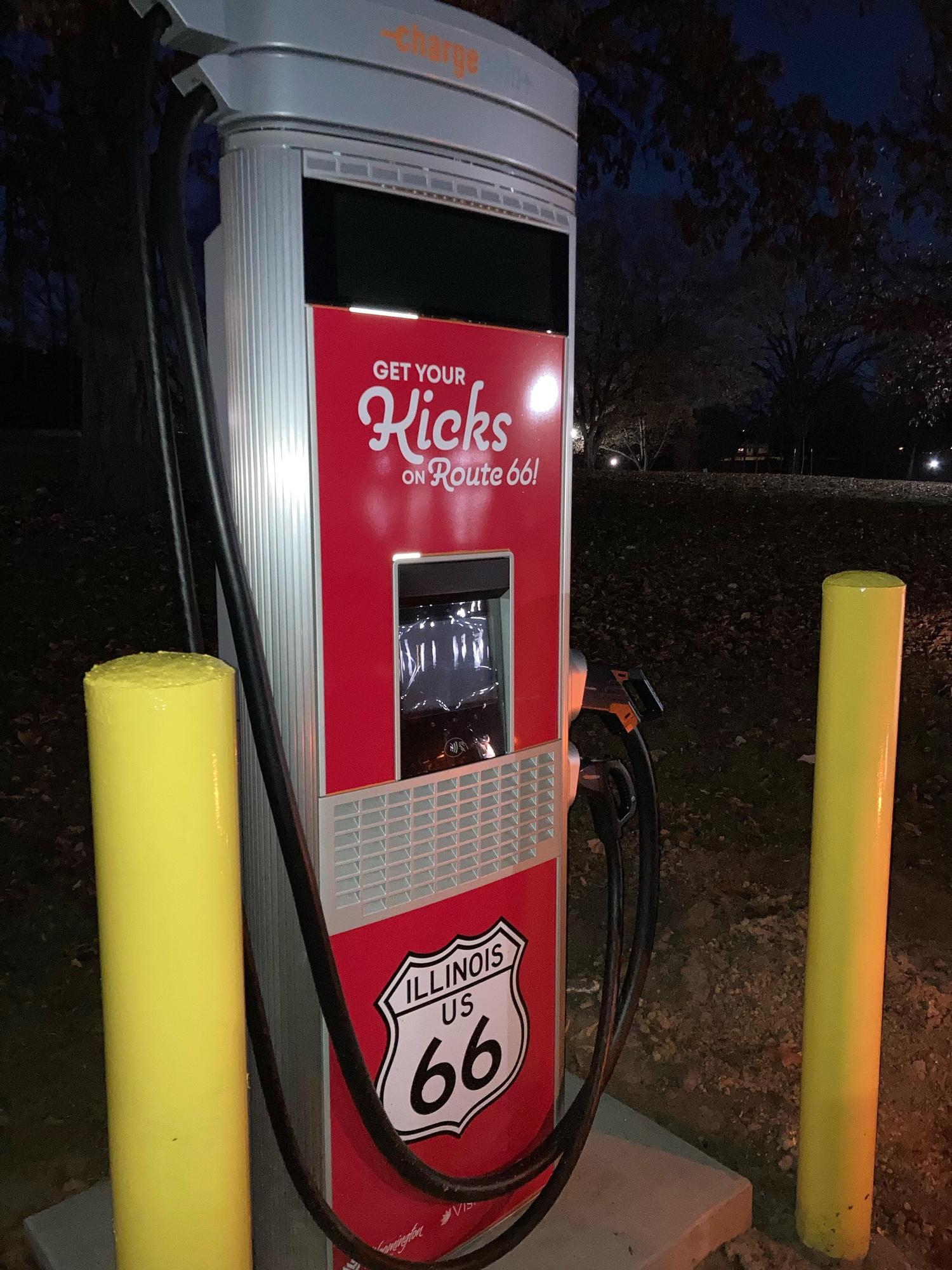 Miller Park Pavillion Bloomington, IL EV Station