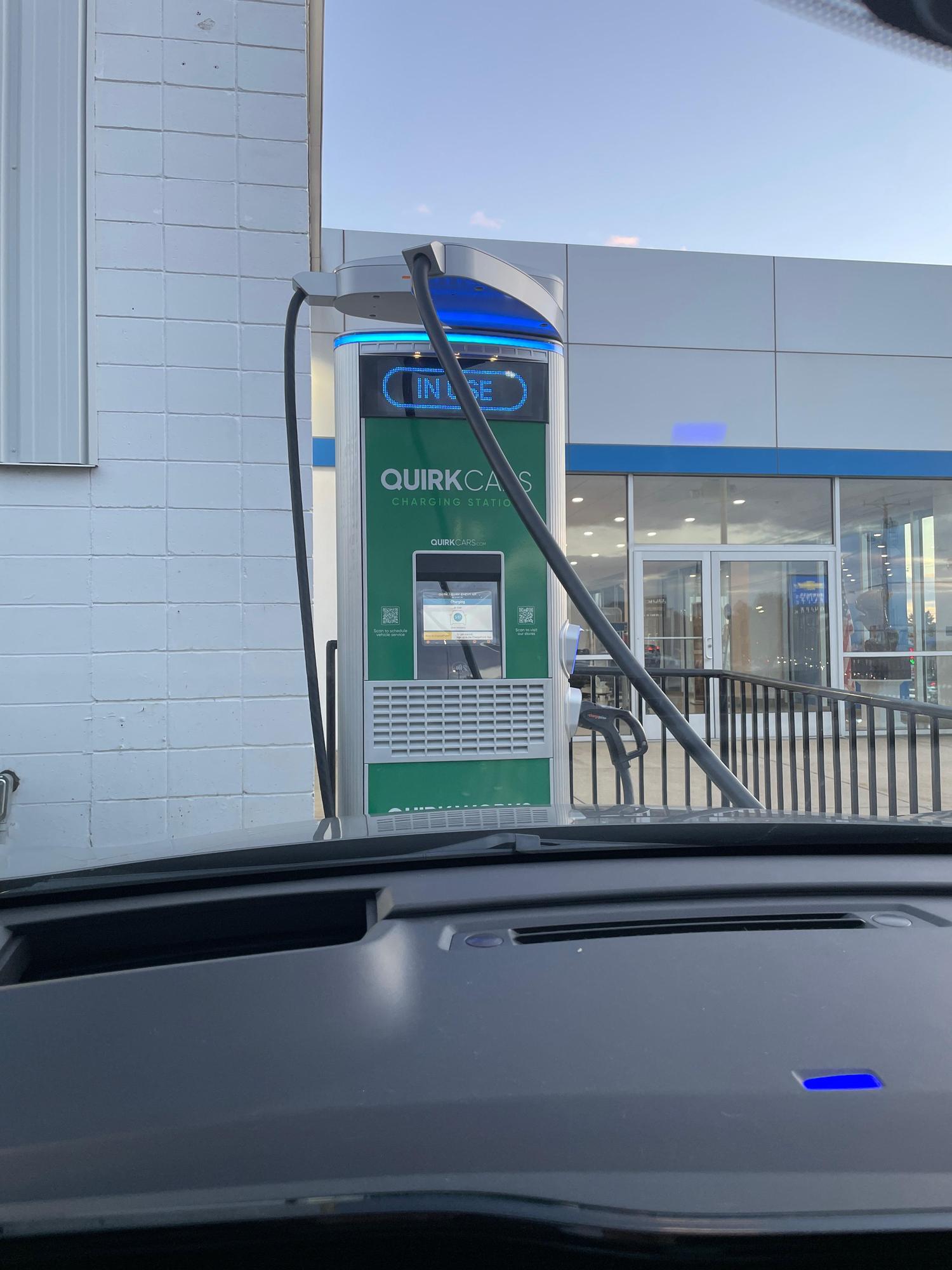 Quirk Chevrolet Manchester Manchester, NH EV Station