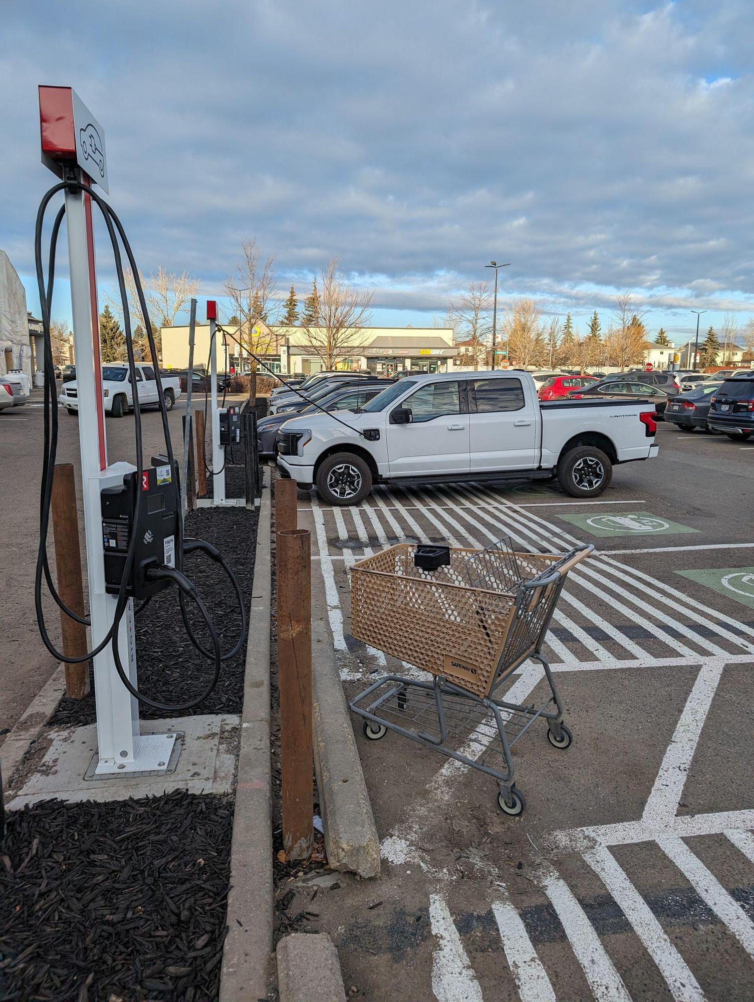 Riverbend Square Shopping Centre Shoppers Edmonton, AB EV Station