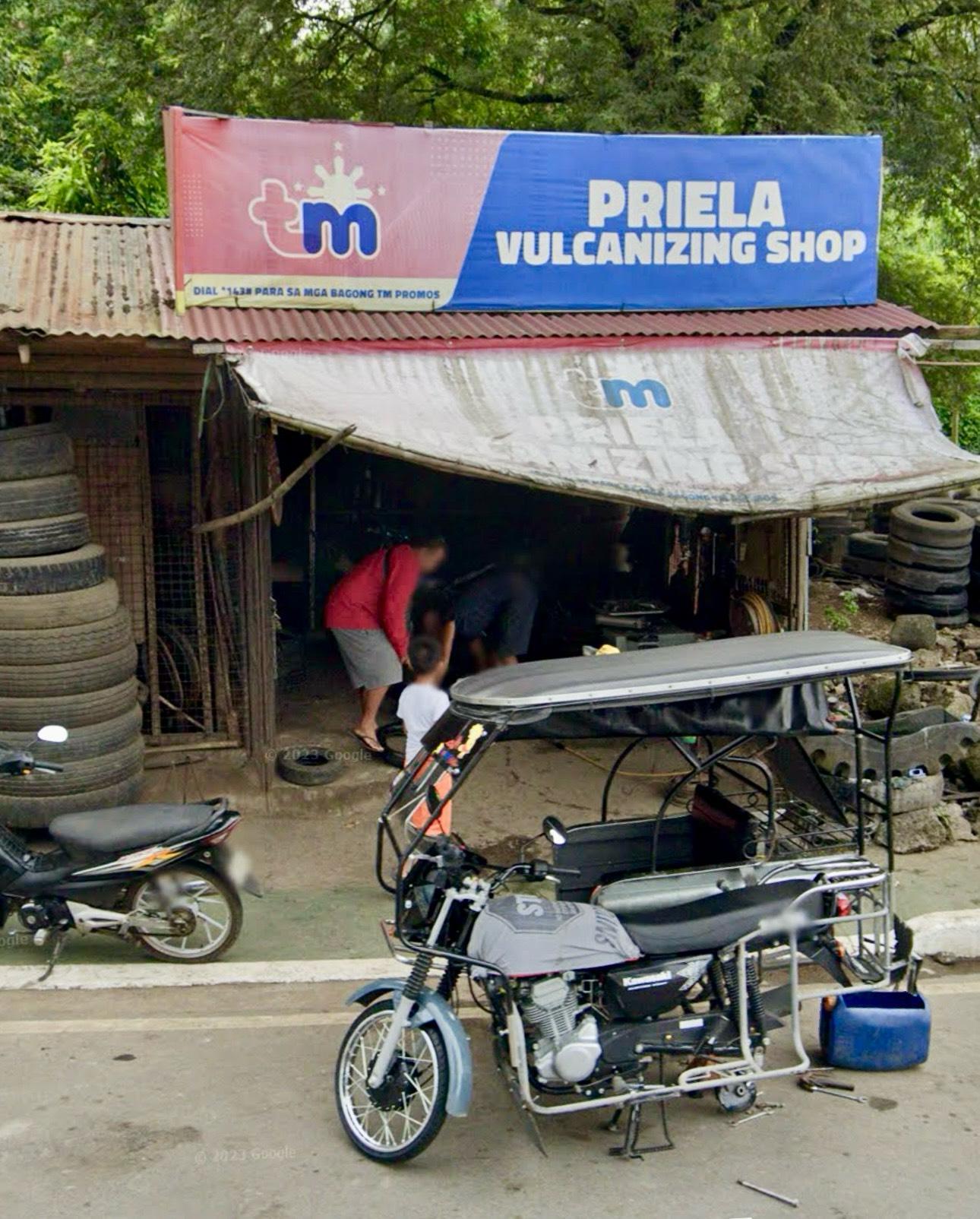 Priela Vulcanizing Shop Morong, Calabarzon EV Station