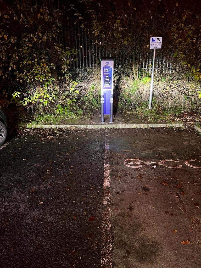 Crevenagh Road Park and Ride Omagh, Northern Ireland EV Station