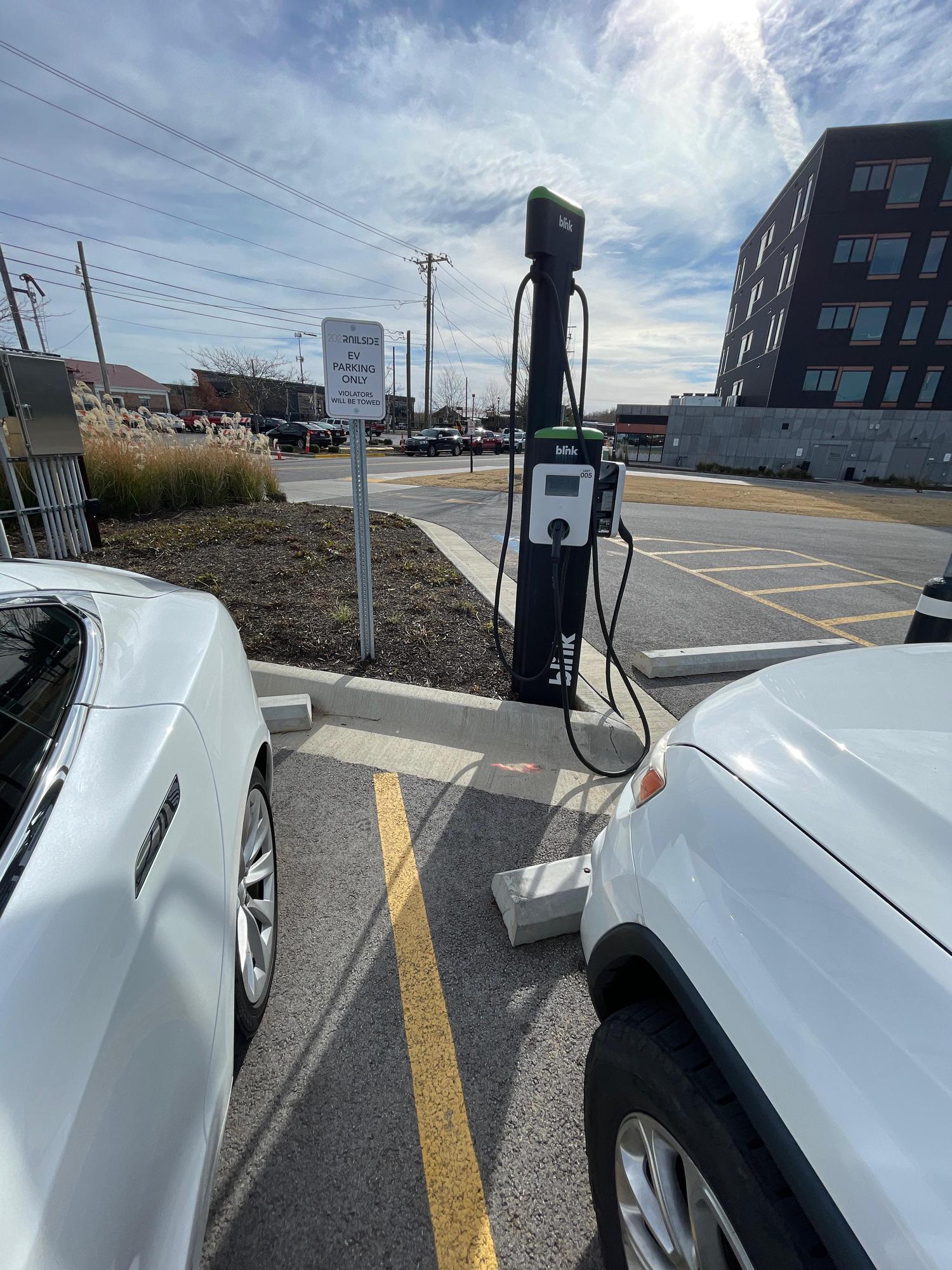 204 E. Emma Ave Parking Springdale, AR EV Station