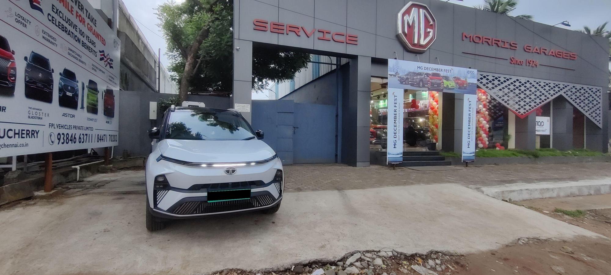 MG FPL Vehicles Ariyankuppam, PY EV Station