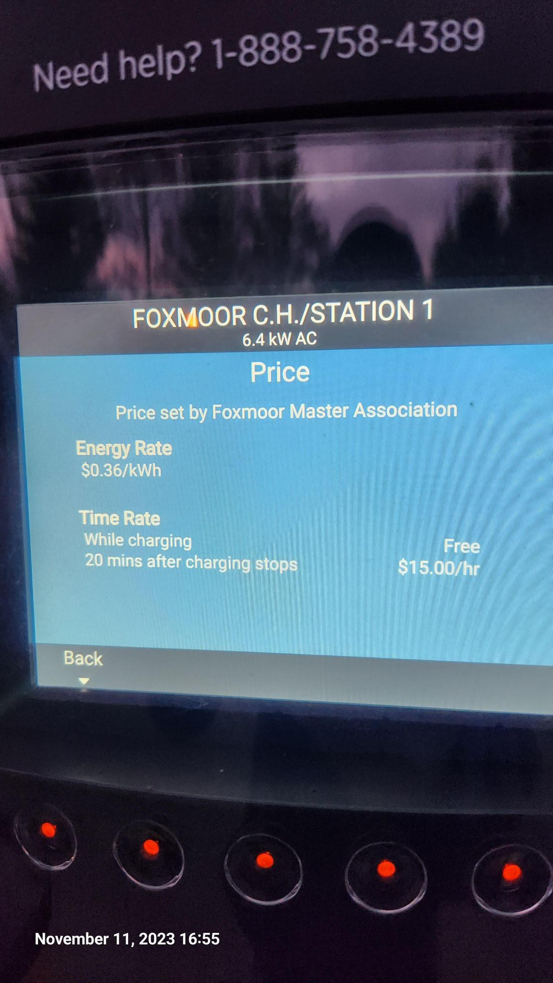 Foxmoor Homeowner Association Robbinsville Twp, NJ EV Station