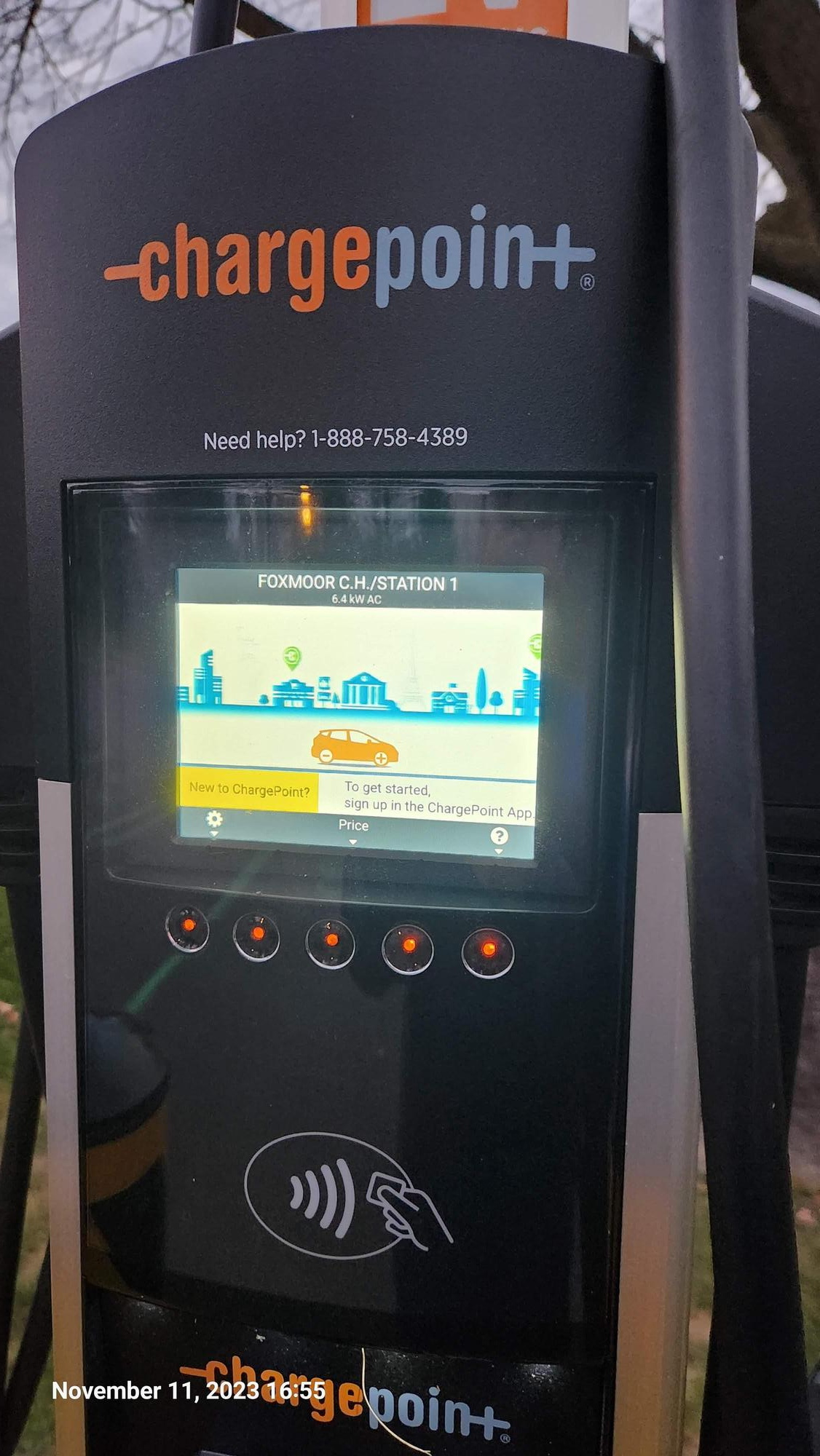 Foxmoor Homeowner Association Robbinsville Twp, NJ EV Station