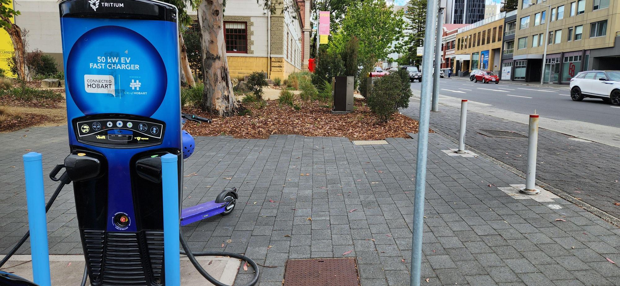 Dunn Place Car Park Hobart, TAS EV Station