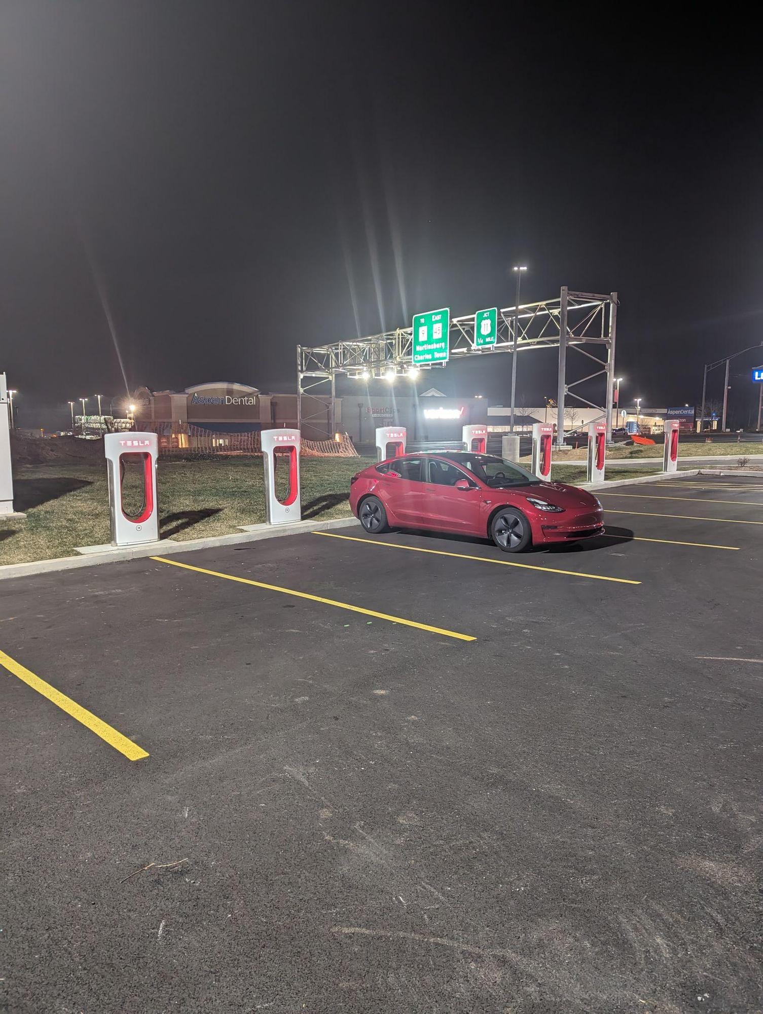 Sheetz Martinsburg, WV EV Station