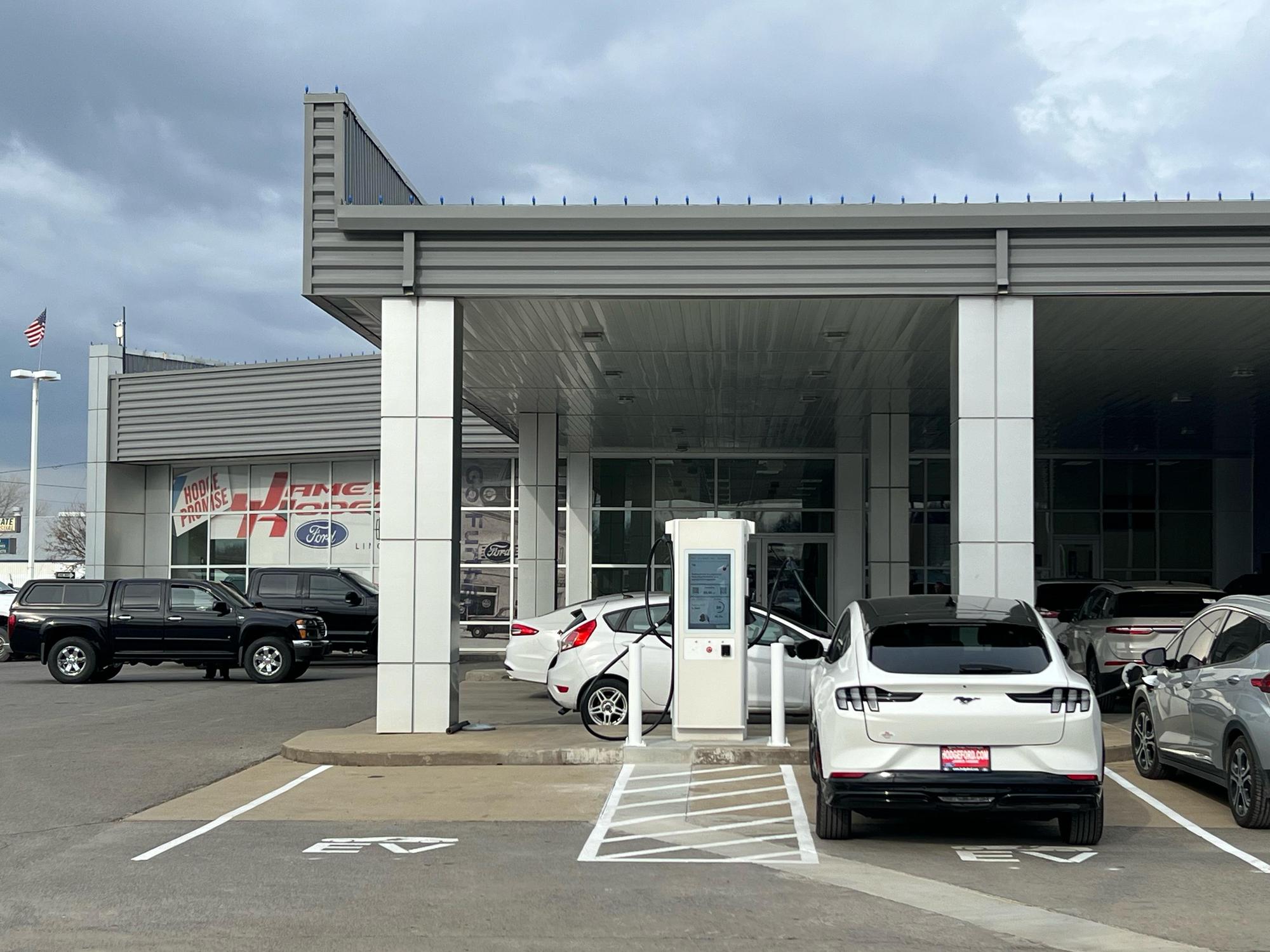 James Hodge Ford Muskogee Muskogee, OK EV Station
