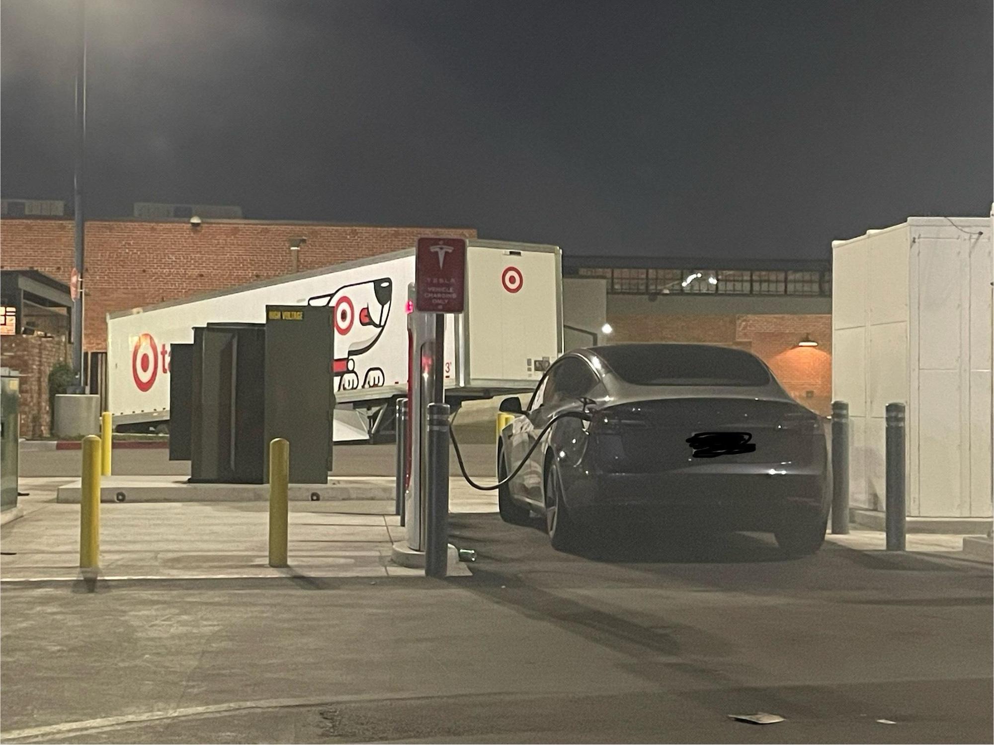 Target Huntington Park, CA EV Station