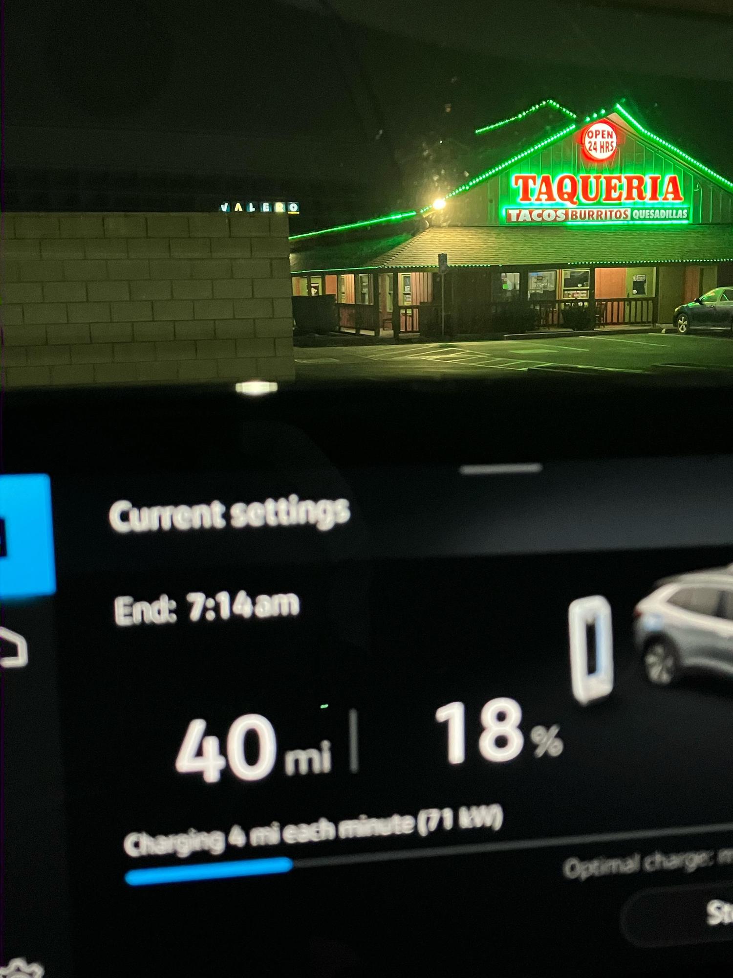 Chalios Mexican Restaurant Kettleman City, CA EV Station