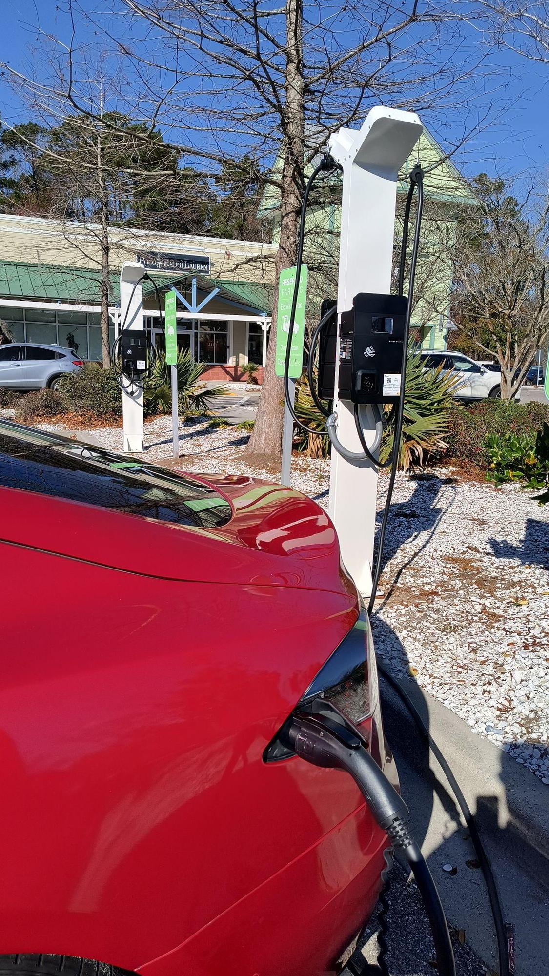 Tanger Outlet Mall Bluffton, SC EV Station