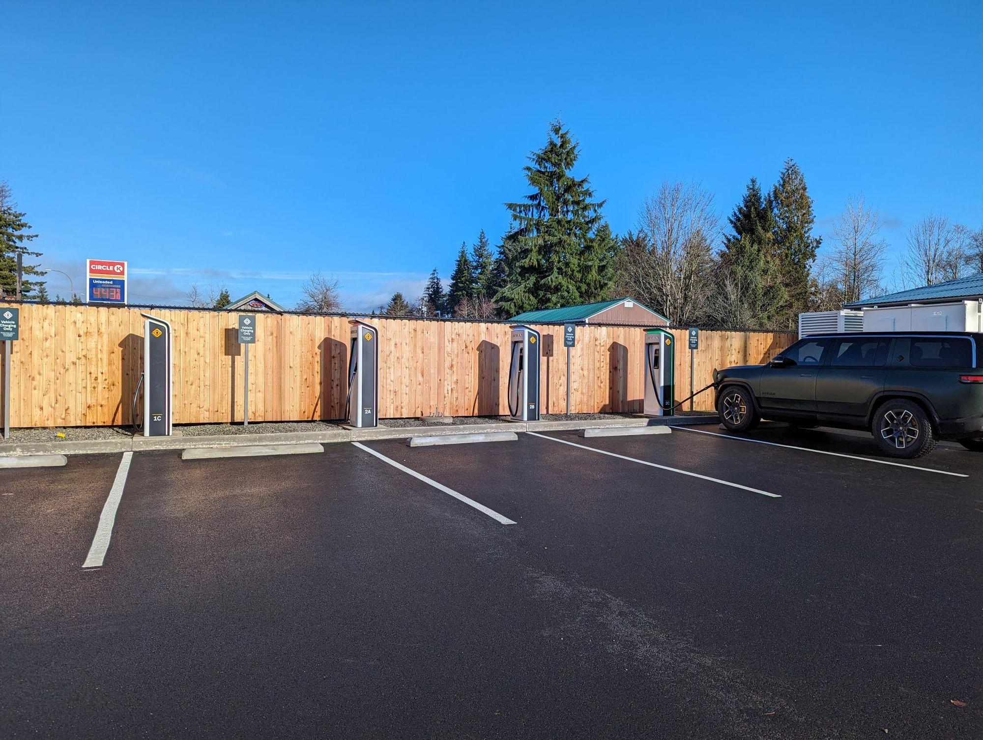 101 N Forks Ave Parking Lot Forks, WA EV Station