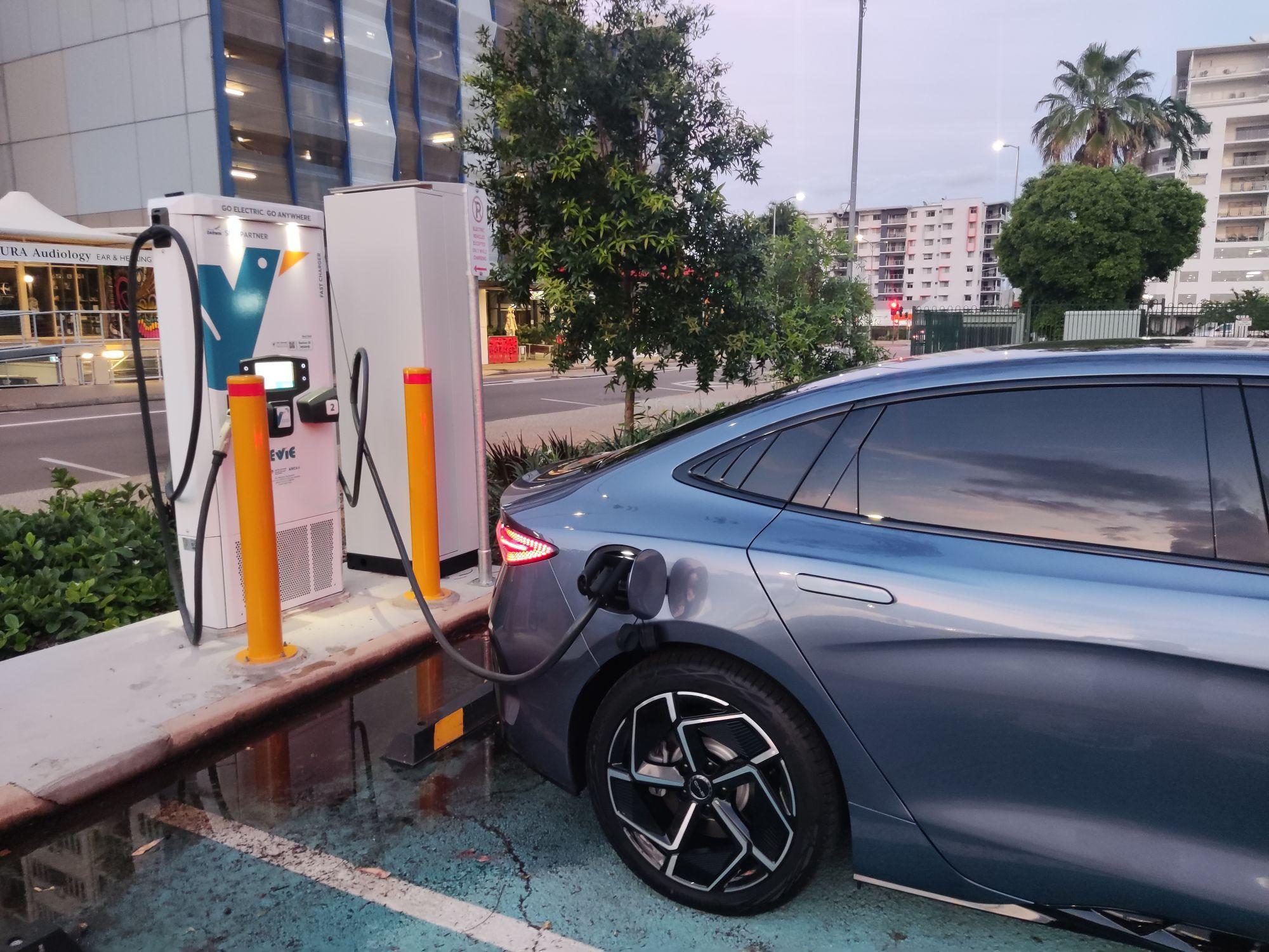 96 Mitchell St Parking Darwin City, NT EV Station