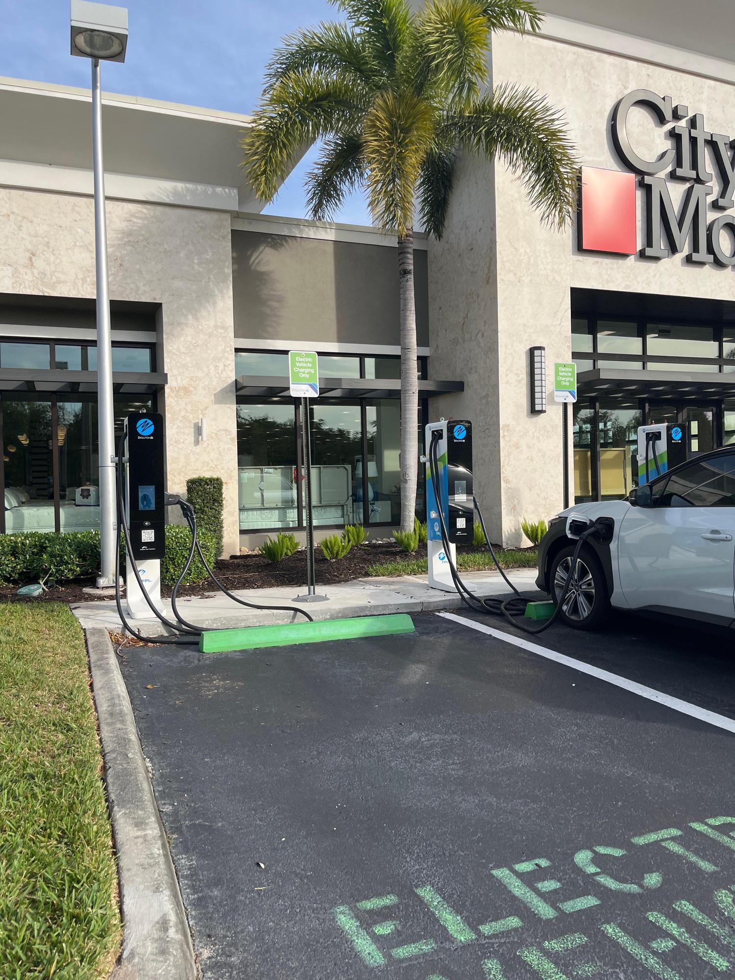 City Mattress Naples, FL EV Station