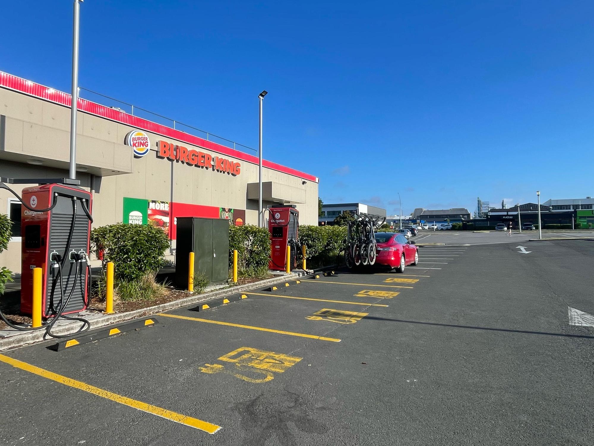 Robert St Parking Lot Taupō, Waikato EV Station