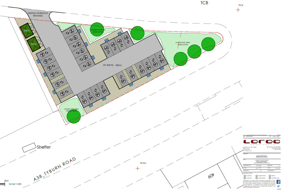 Tyburn Rd Soon) Wheelwright Rd , Erdington , Birmingham , B24 8HP, UK EV Station