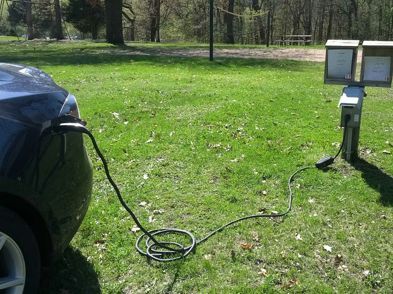 Allanson's Park Campground Henderson, MN EV Station
