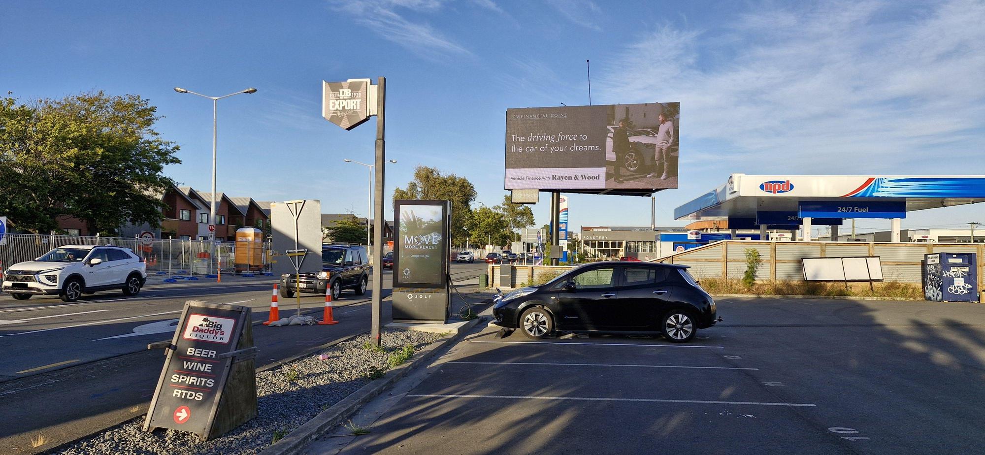 Brougham St Christchurch, Canterbury EV Station