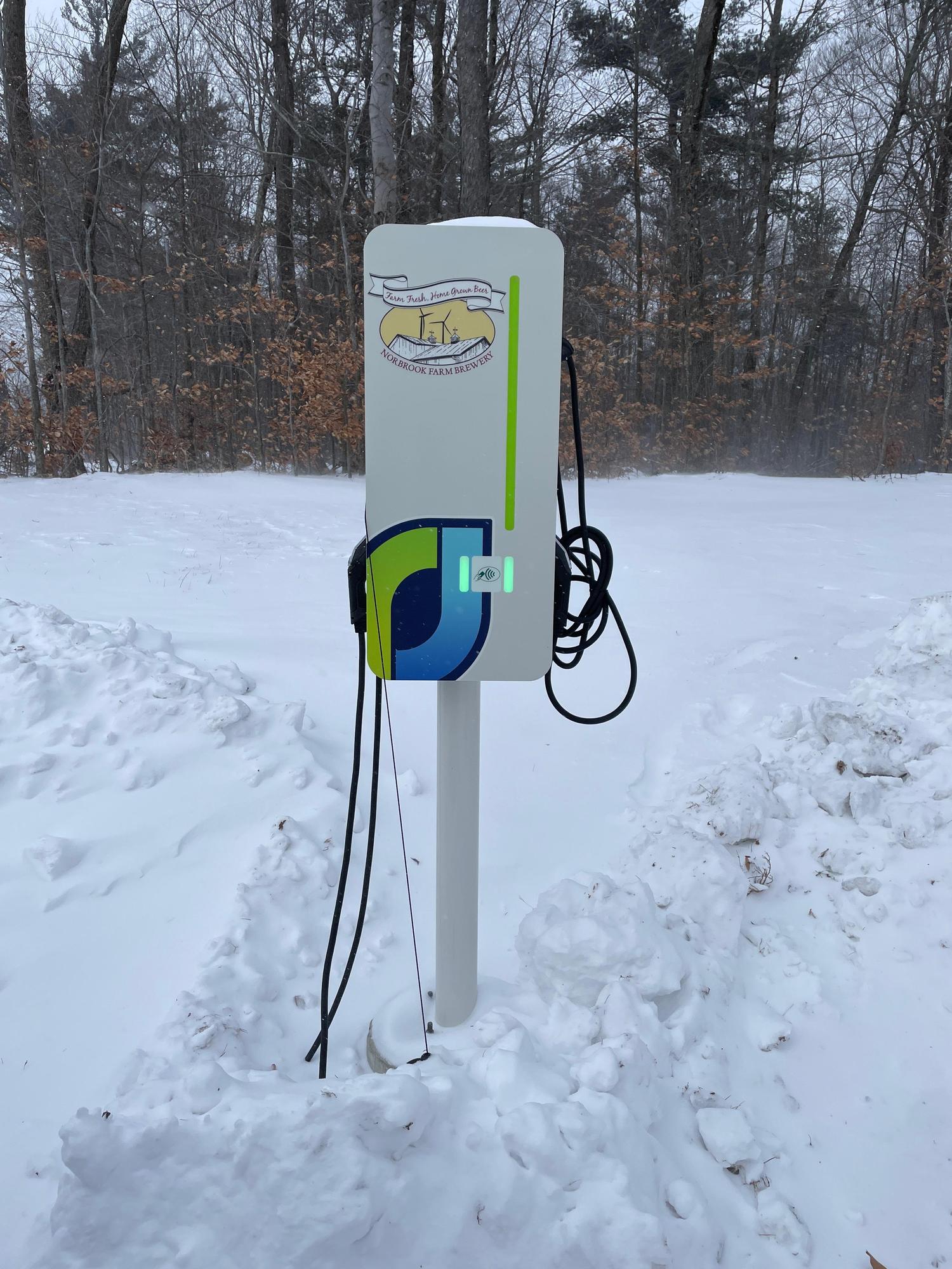 Norbrook Farm Brewing Colebrook, CT EV Station