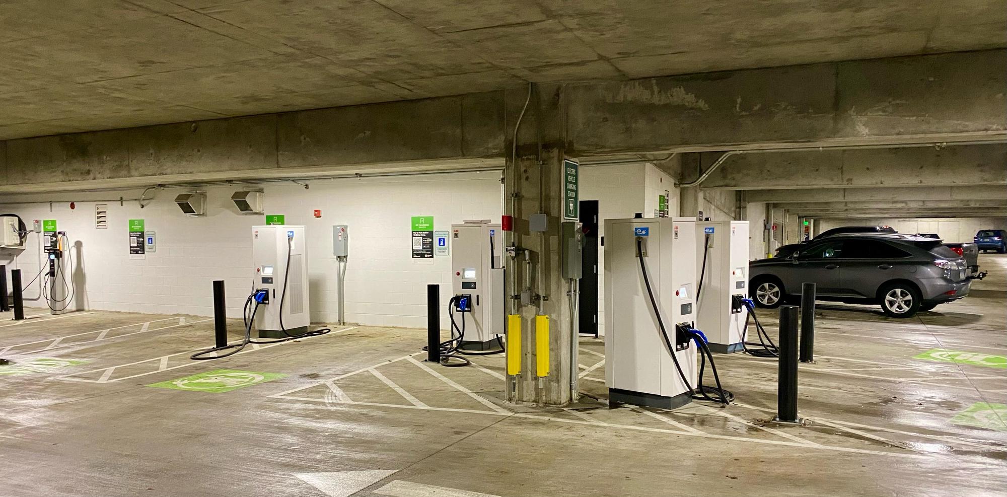 Noah Hillman Parking Garage (1) Annapolis, MD EV Station