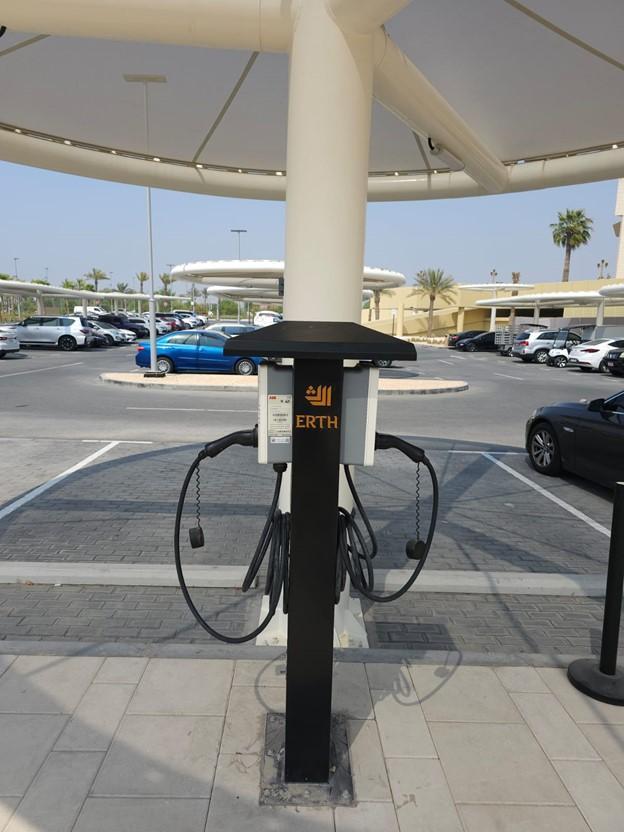Regeny EV charging station ERTH Hotel Ballroom Abu Dhabi, Abu Dhabi EV Station