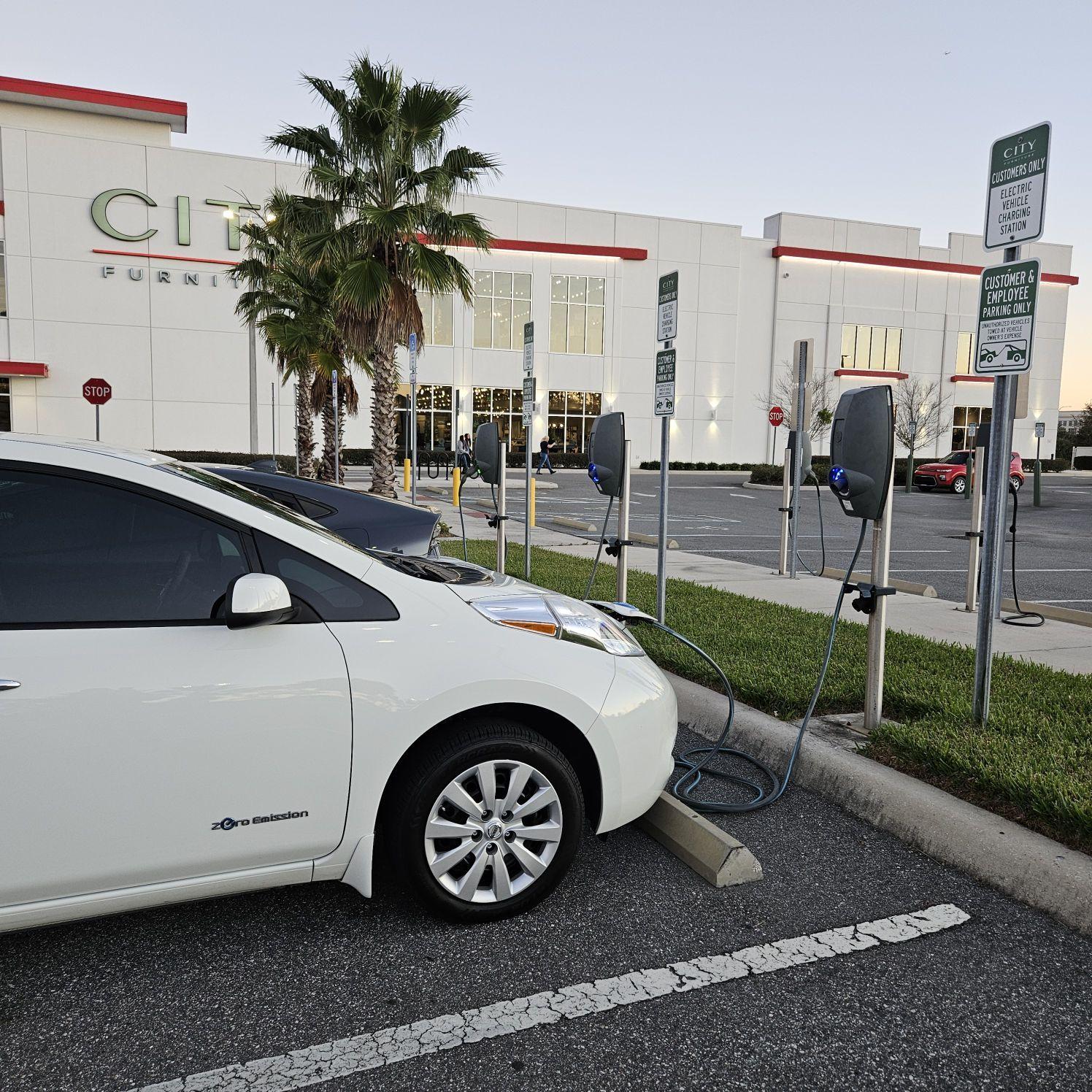 City Furniture Orlando, FL EV Station