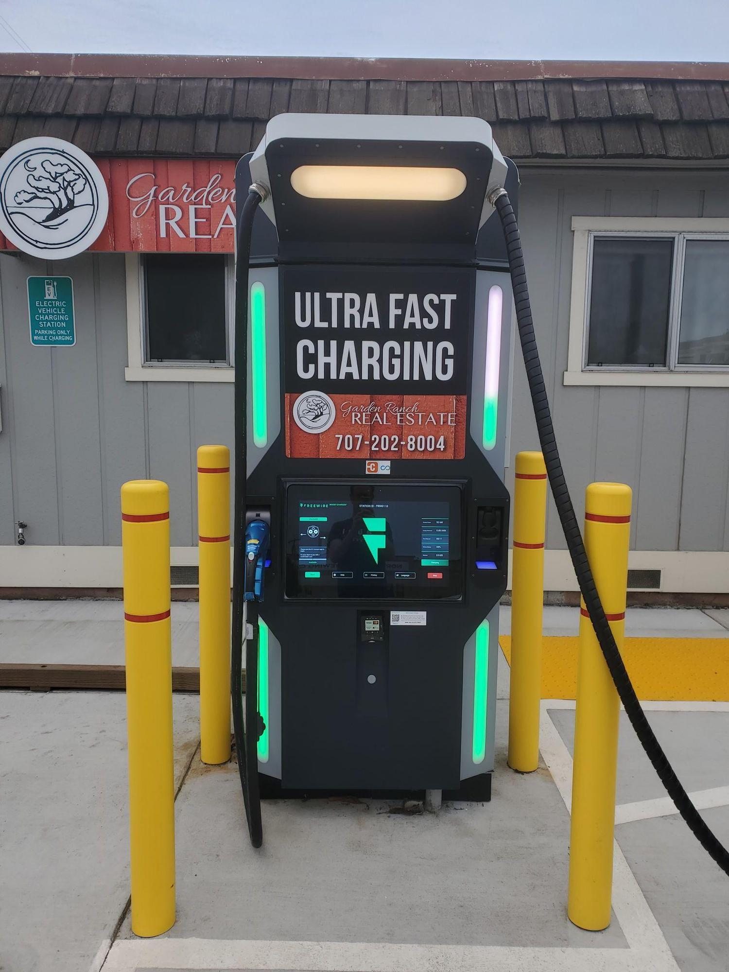 Garden Ranch Real Estate Fort Bragg, CA EV Station