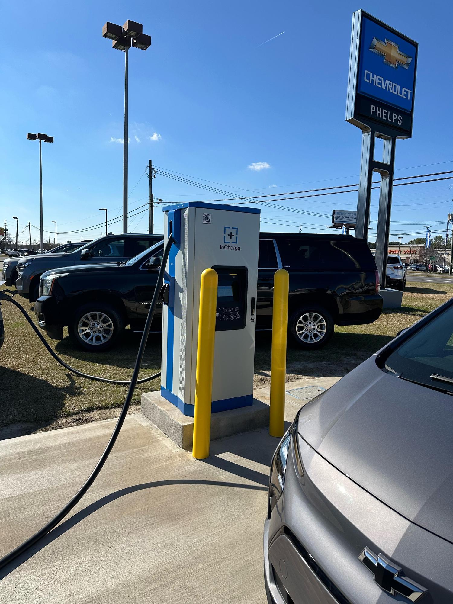 Phelps Chevrolet Greenville, NC EV Station