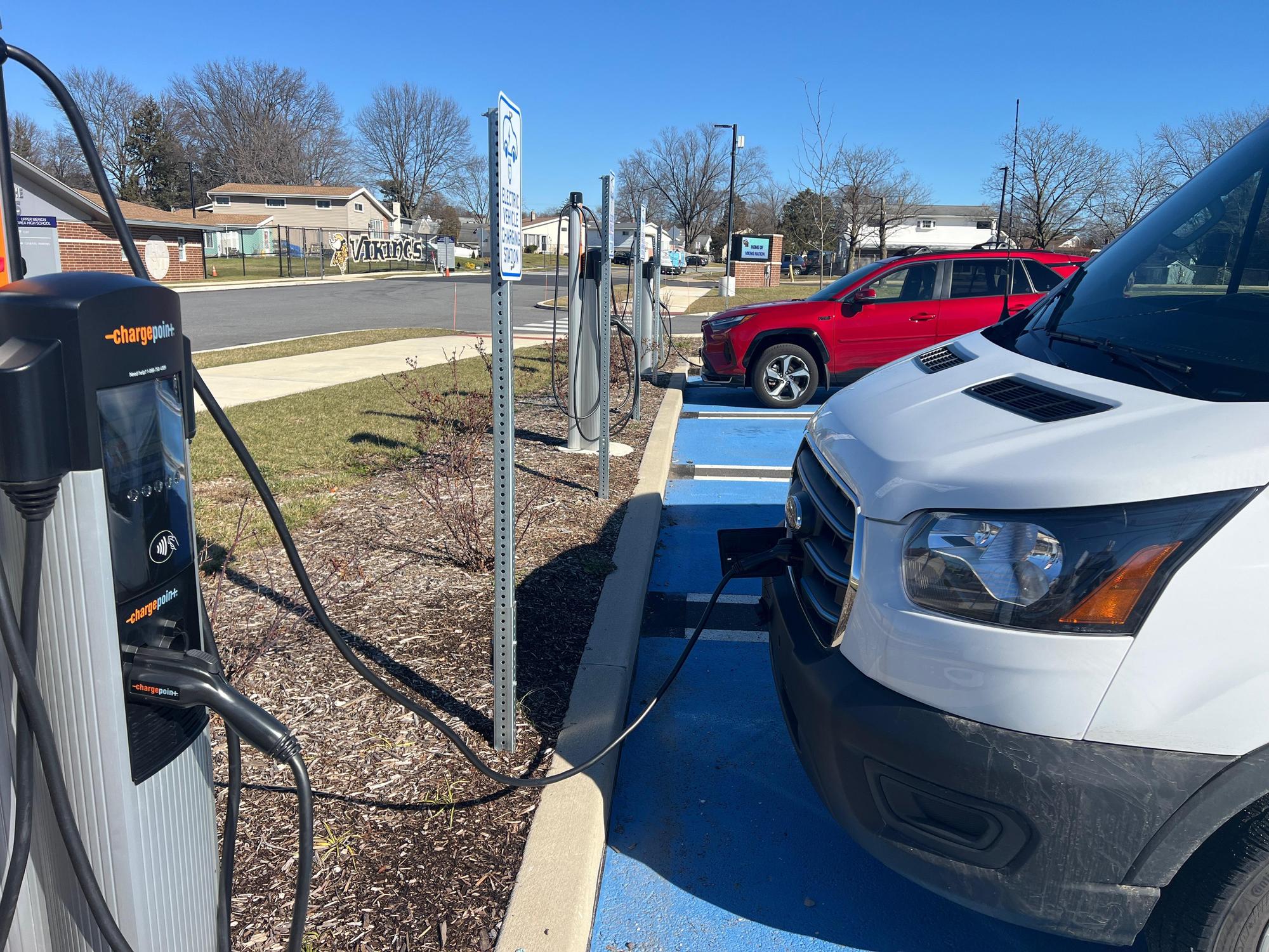 Upper Merion Area Middle School King of Prussia, PA EV Station