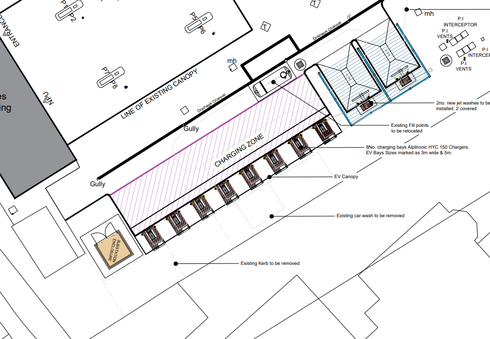 Wemyssfield Service Station Soon) Abbotshall Road ,Kirkcaldy ,Fife , KY1 1YG ,UK EV