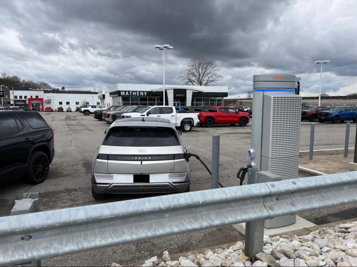Matheny Motors Parkersburg, WV EV Station