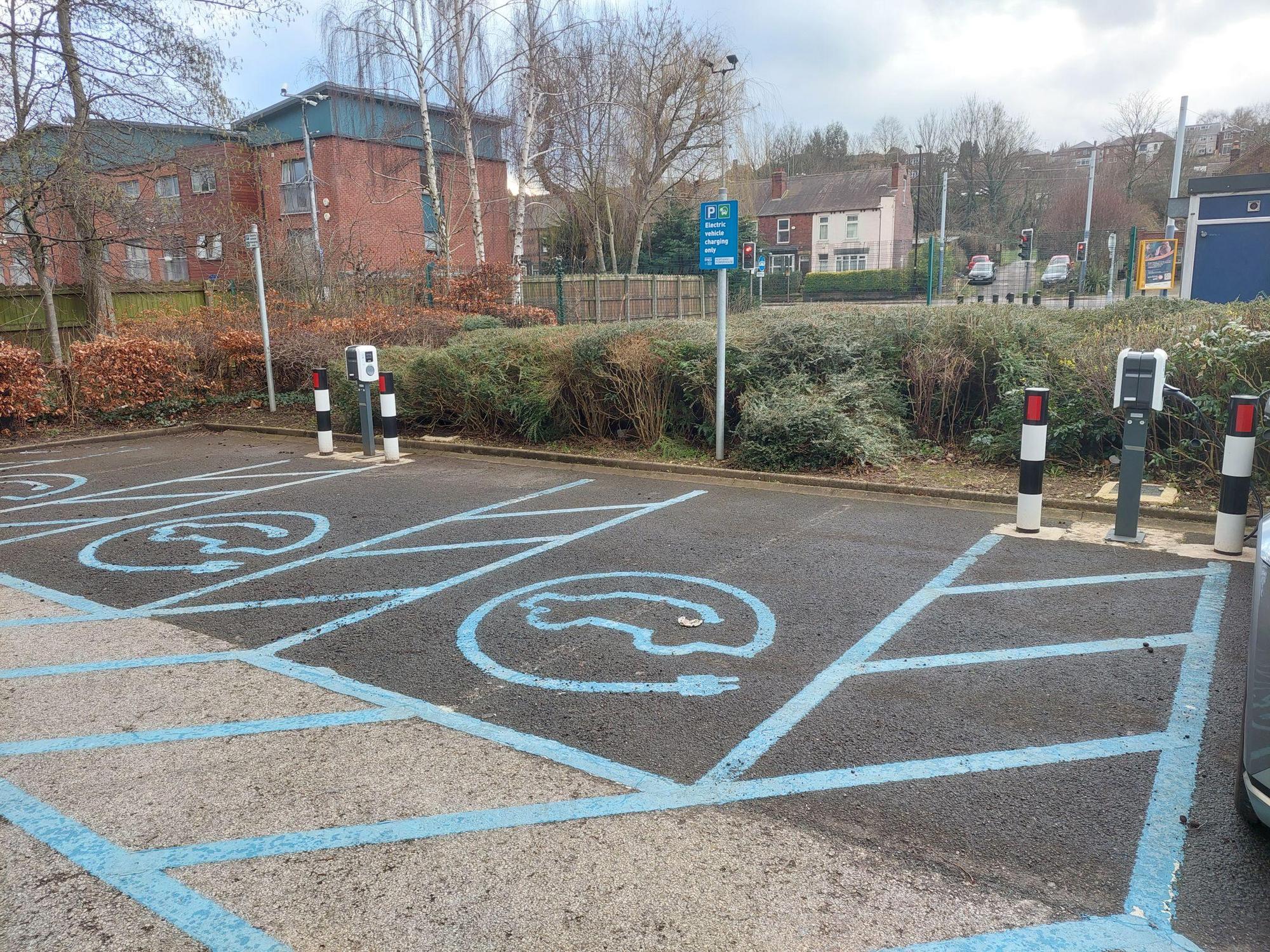 Middlewood Park & Ride 535 Middlewood Rd, Sheffield , S6 1TN, UK EV