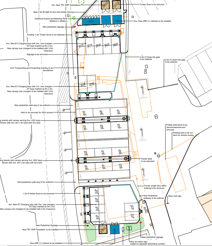 Vehicle (EV) charging station Soon) Tennants Row , Tilbury
