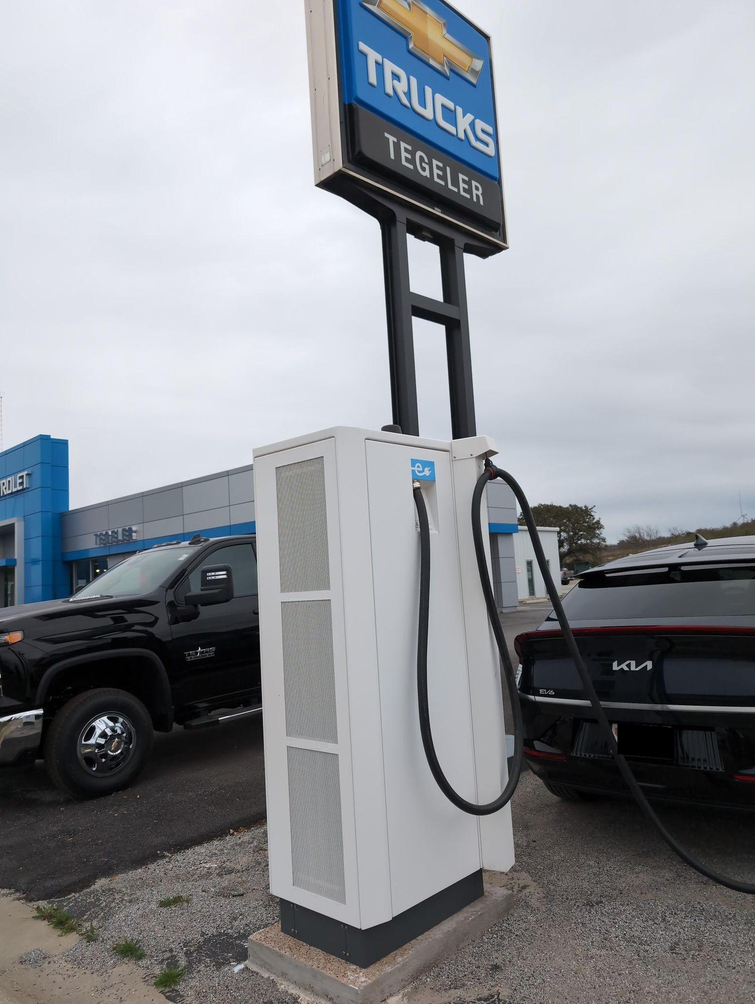 Tegeler Chevrolet Central Texas Goldthwaite, TX EV Station