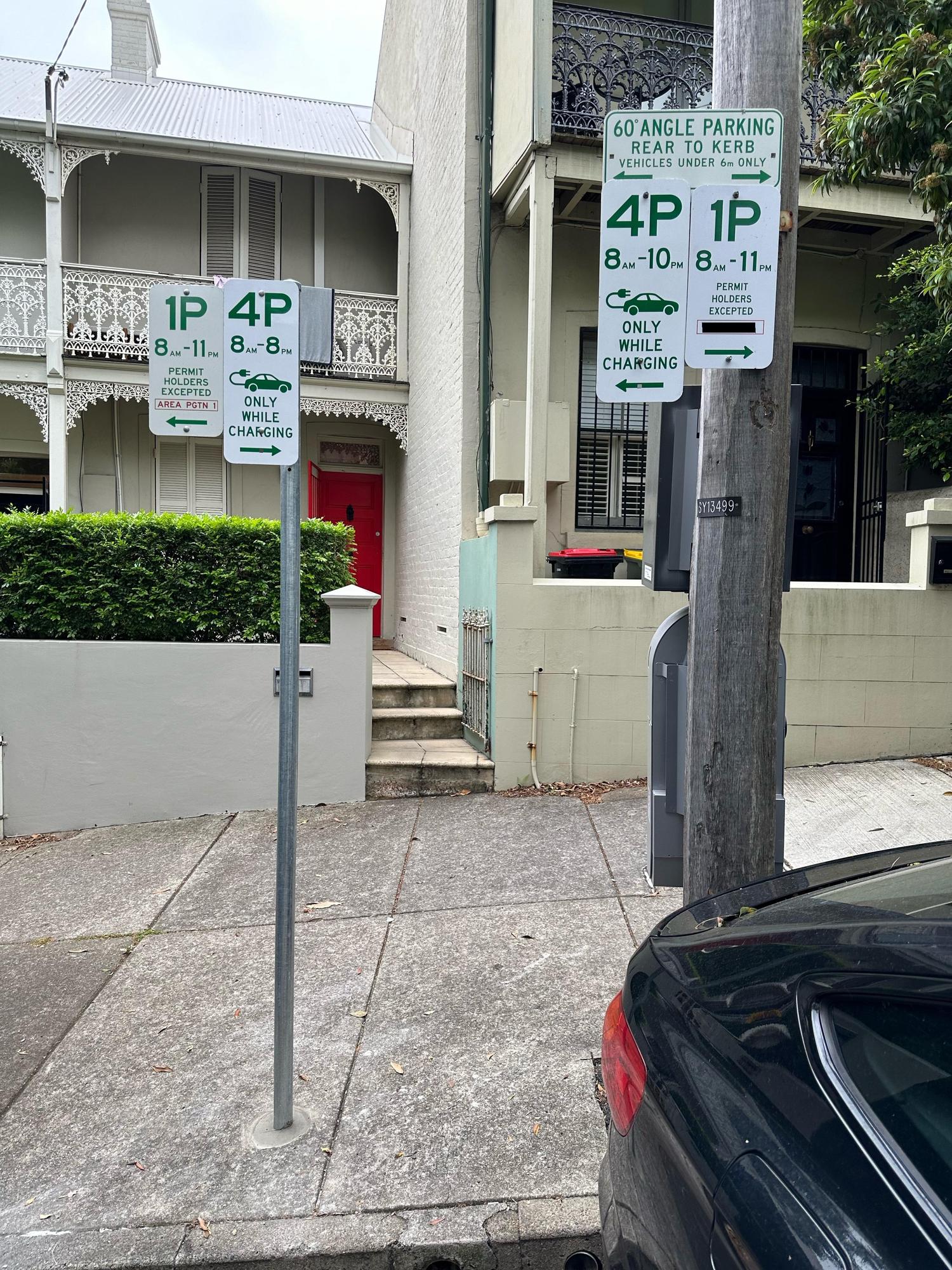 Campbell Ave Parking Paddington, NSW EV Station