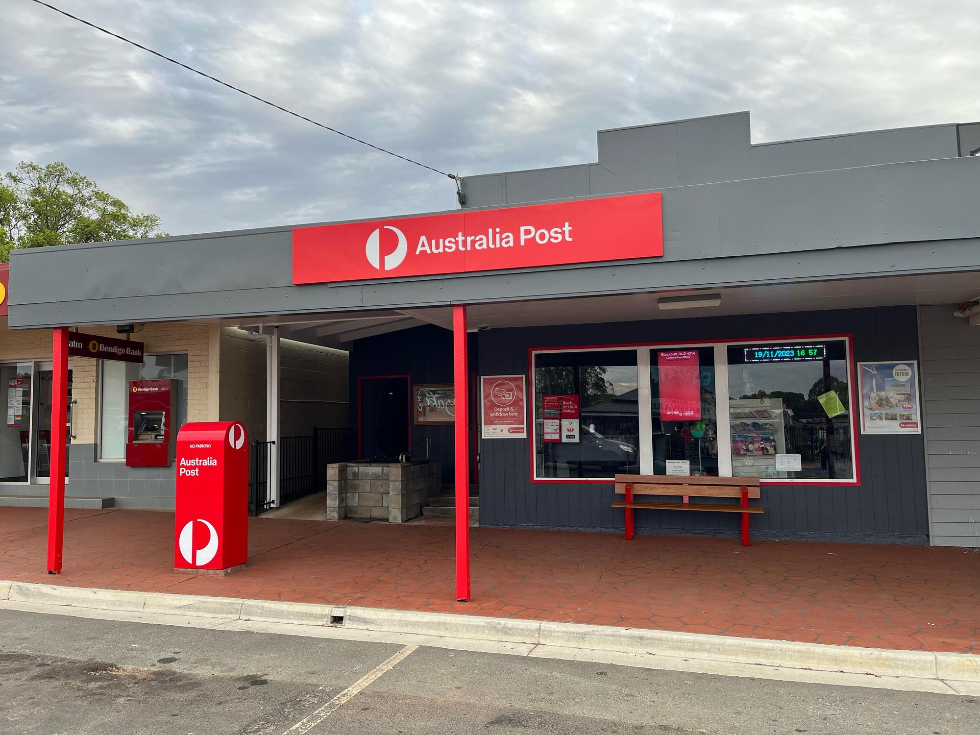 Blackbutt Post Office Blackbutt, QLD EV Station