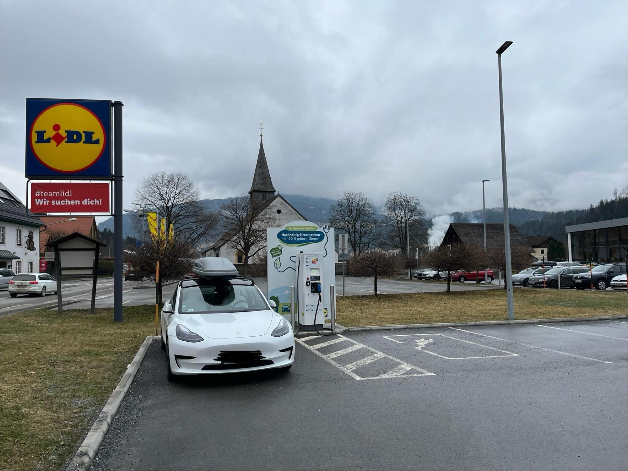 Lidl Ladestation St. Egidi, Steiermark EV Station