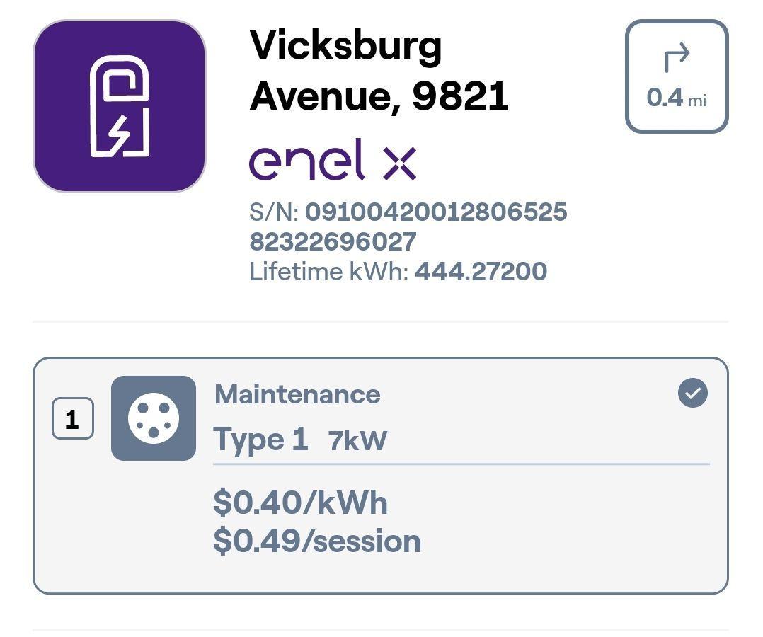 Quik Park Airport Parking Los Angeles, CA EV Station
