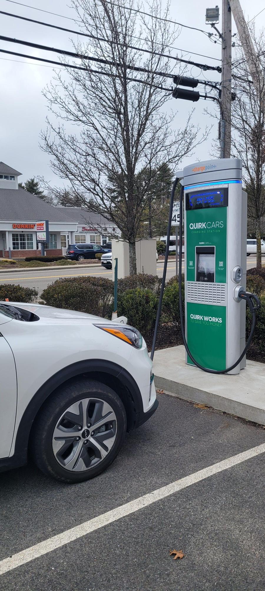 Quirk Kia Marshfield Marshfield, MA EV Station