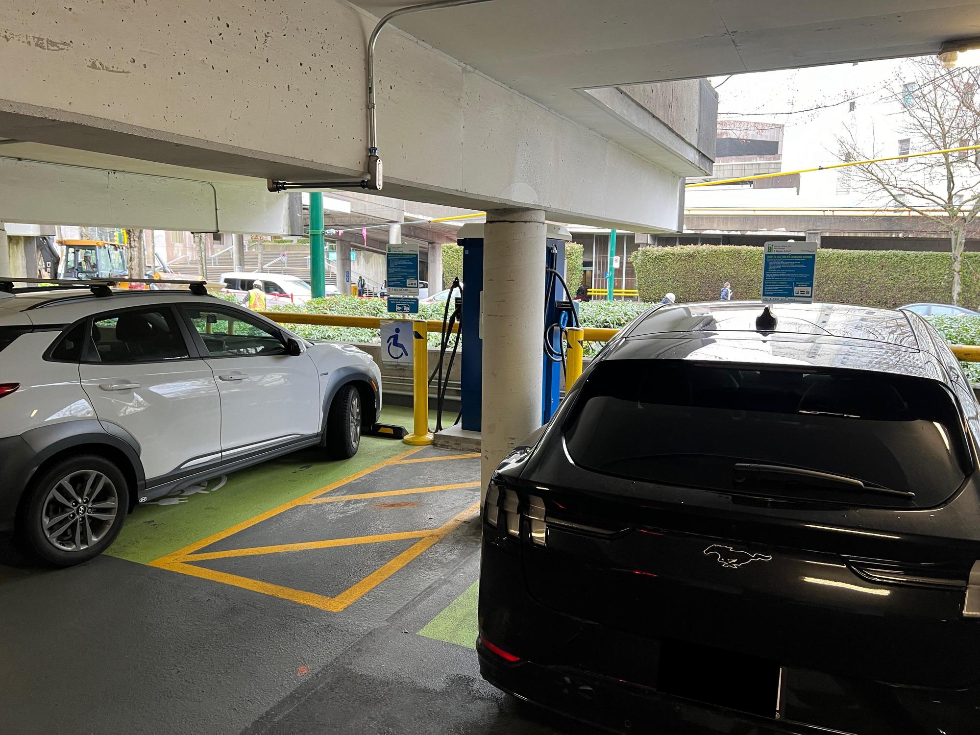 Vancouver General Hospital Parking Garage Vancouver, BC EV Station