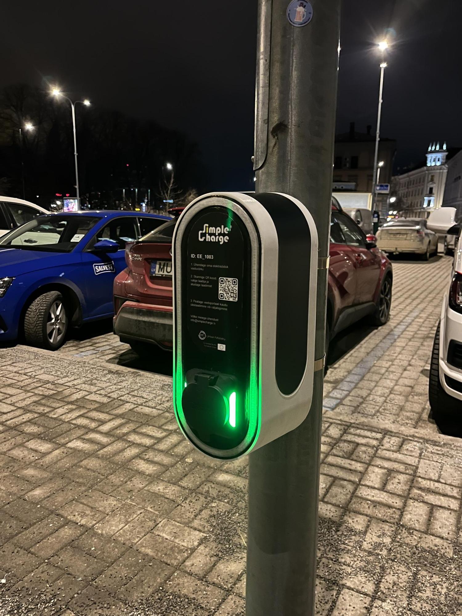 Magistri tn. parkla | Tartu, Tartu maakond | EV Station